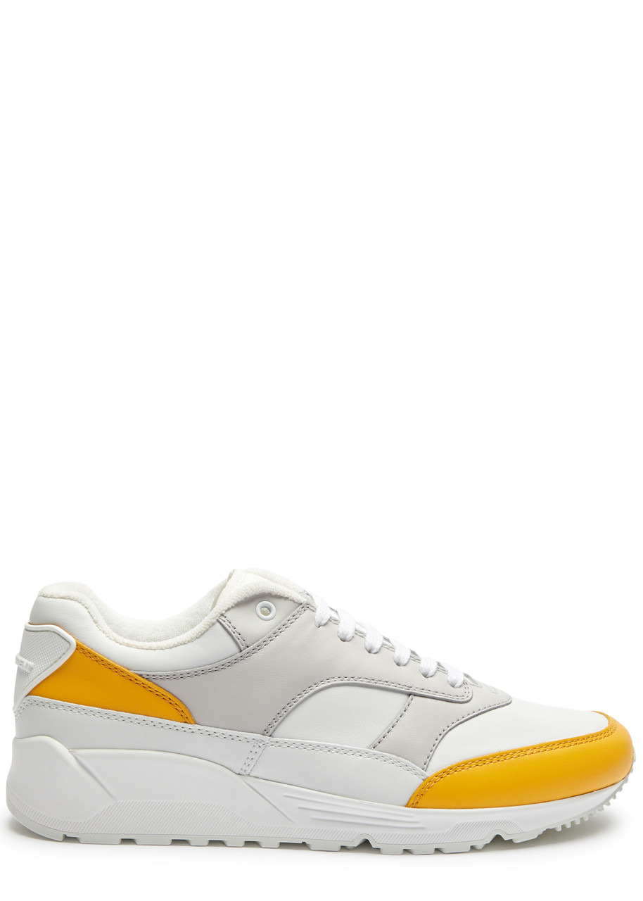 Cin 15 panelled leather sneakers - 1