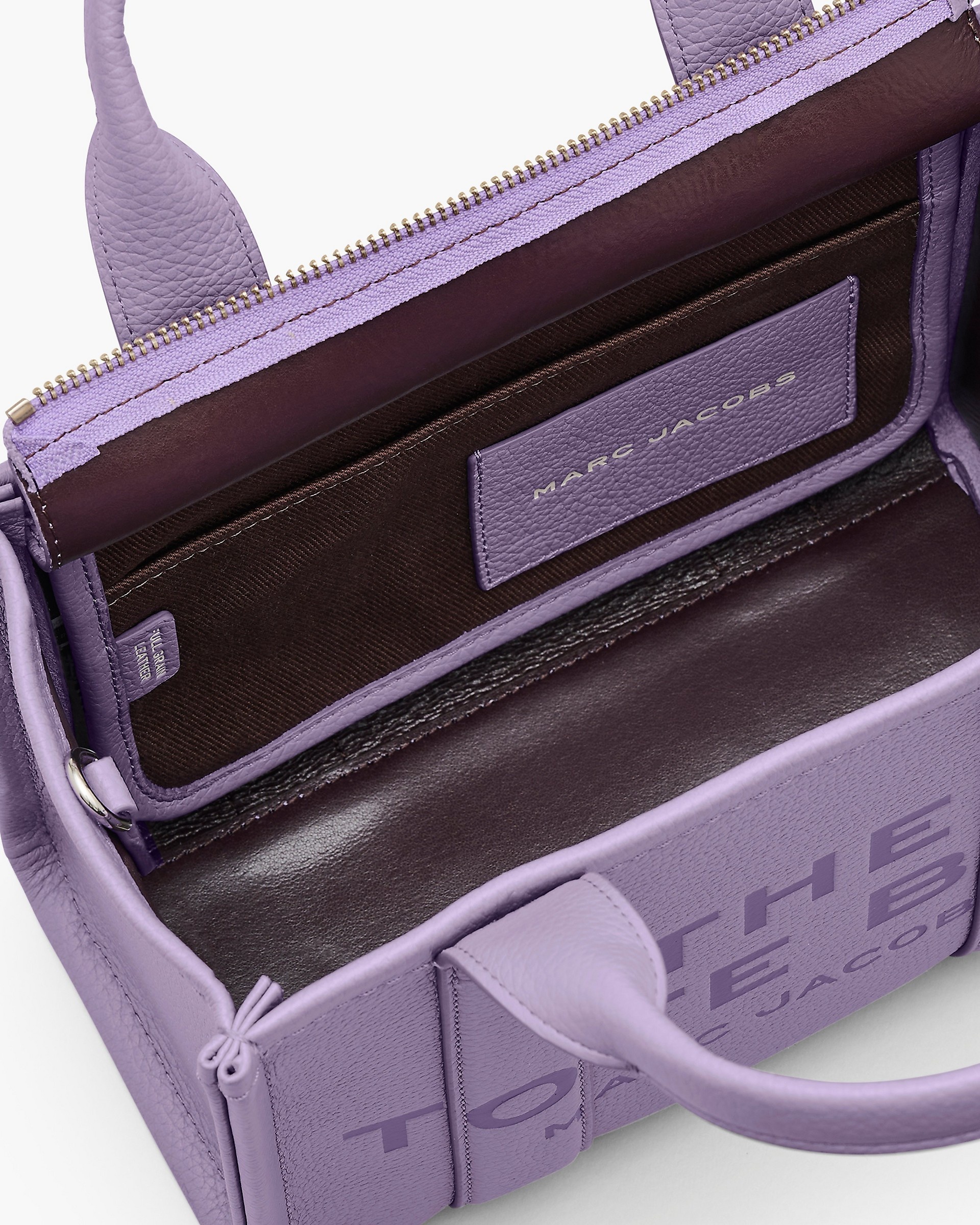 THE LEATHER SMALL TOTE BAG - 7