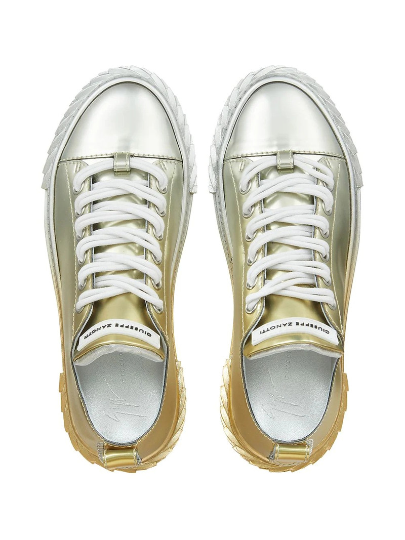 Blabber gradient low-top sneakers 4