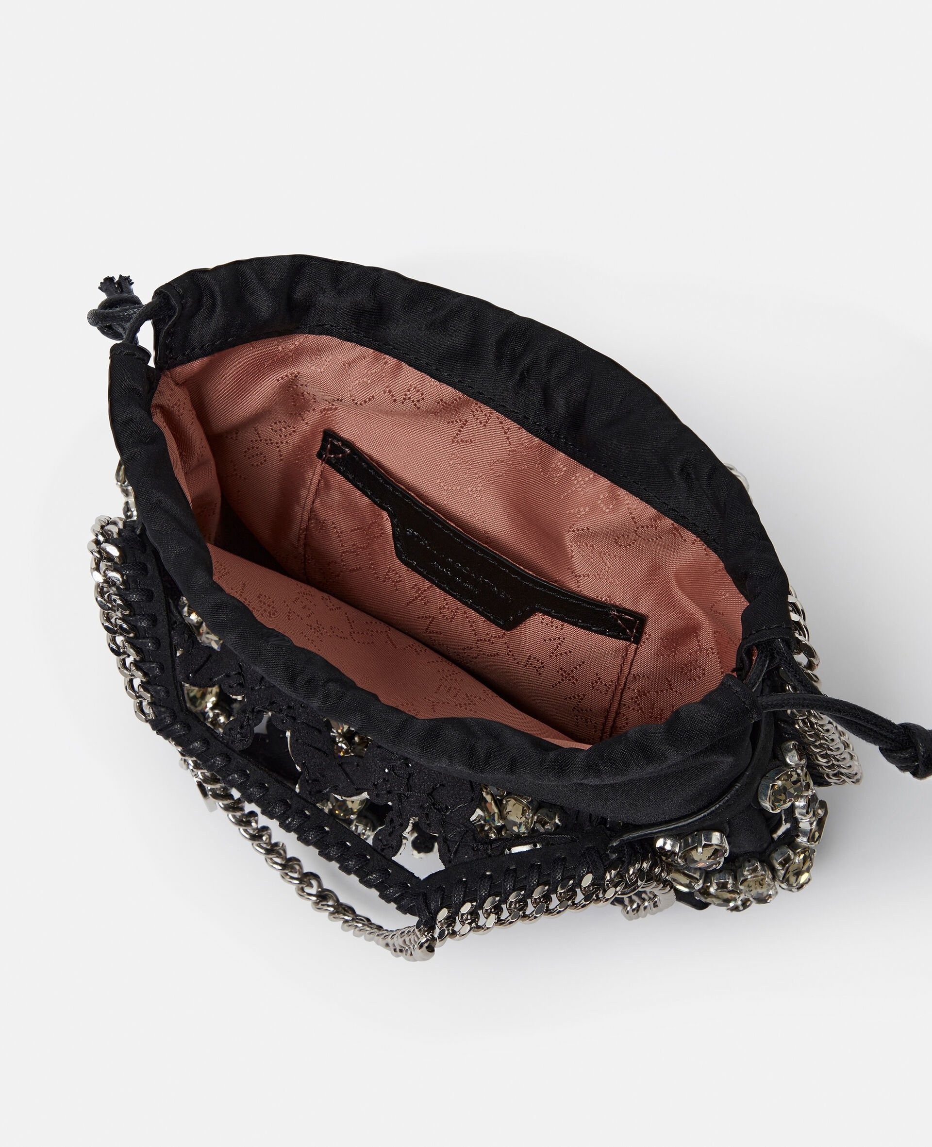 Falabella Tiny Crystal Cage Tote Bag - 4