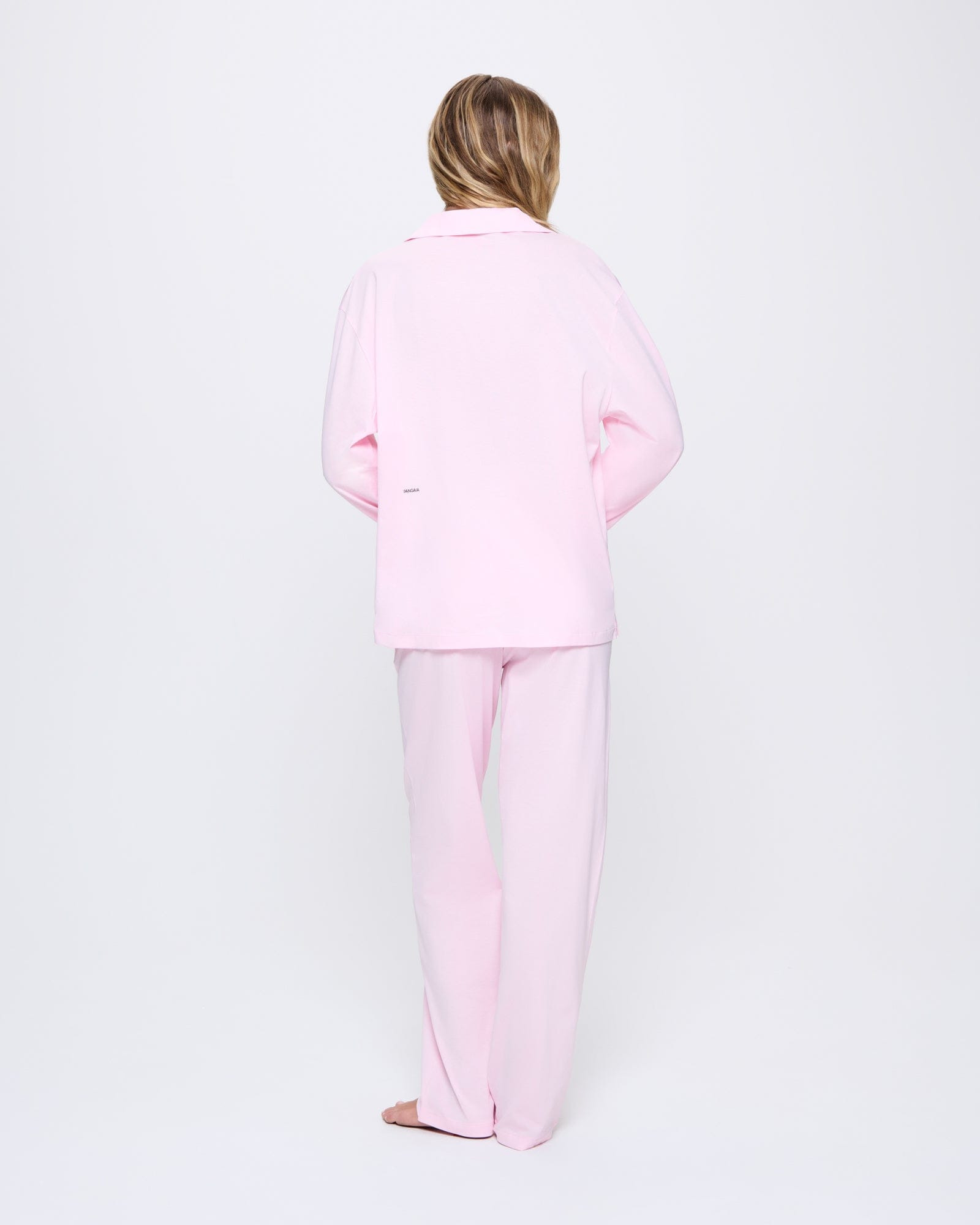 Womens 365 Lightweight Long Pyjama Set  - Magnolia Pink - 5