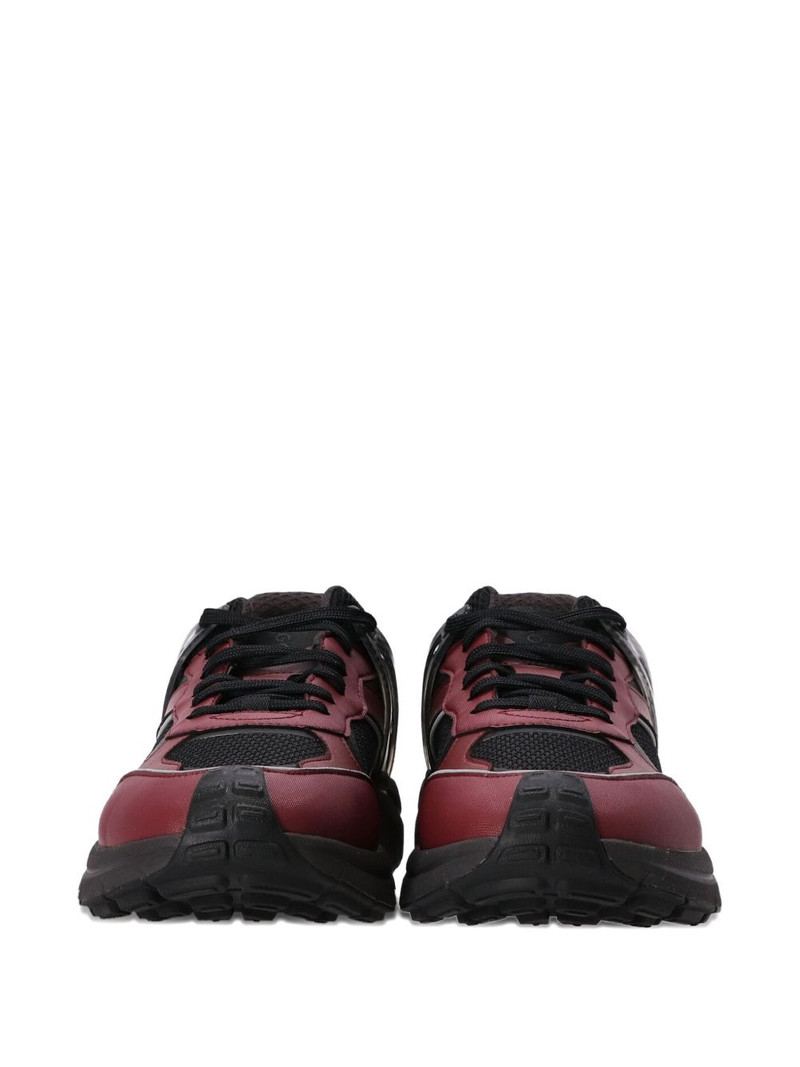 lace-up panelled sneakers 4