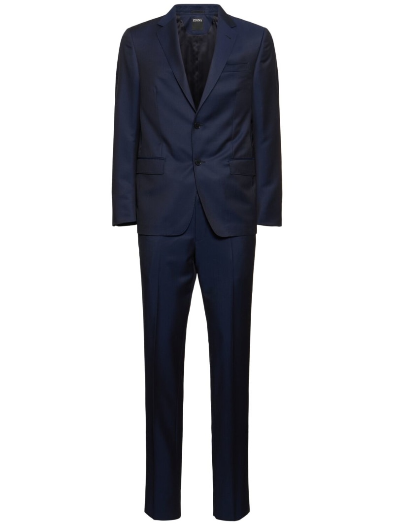 Wool & mohair tailored suit - 1