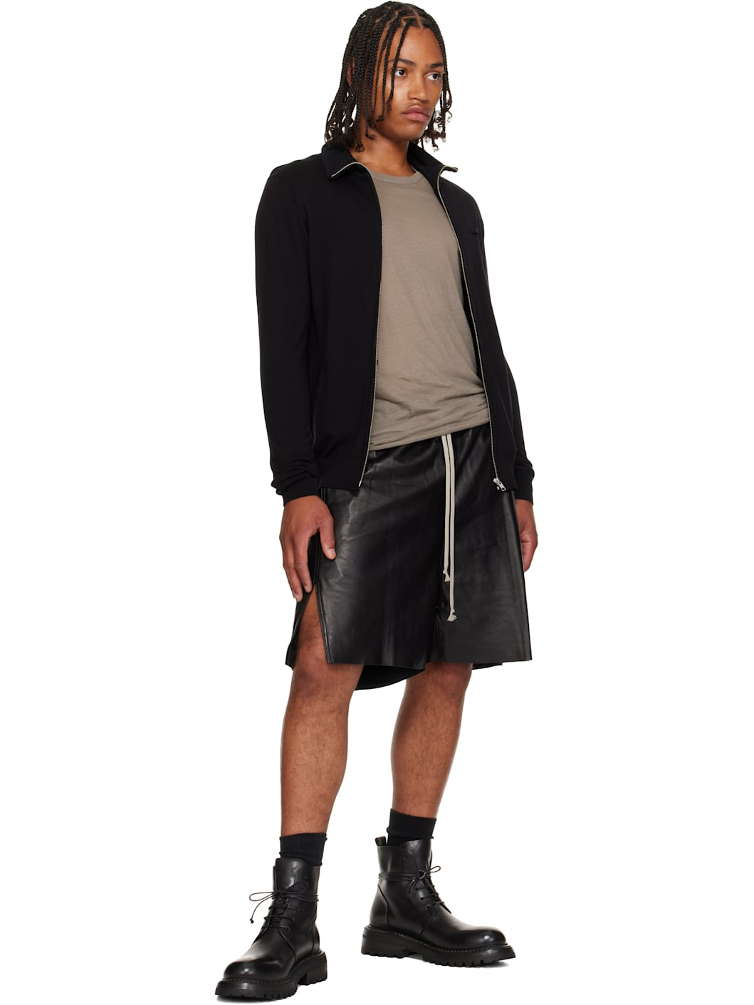 Black Carrucola Combat Boots - 5
