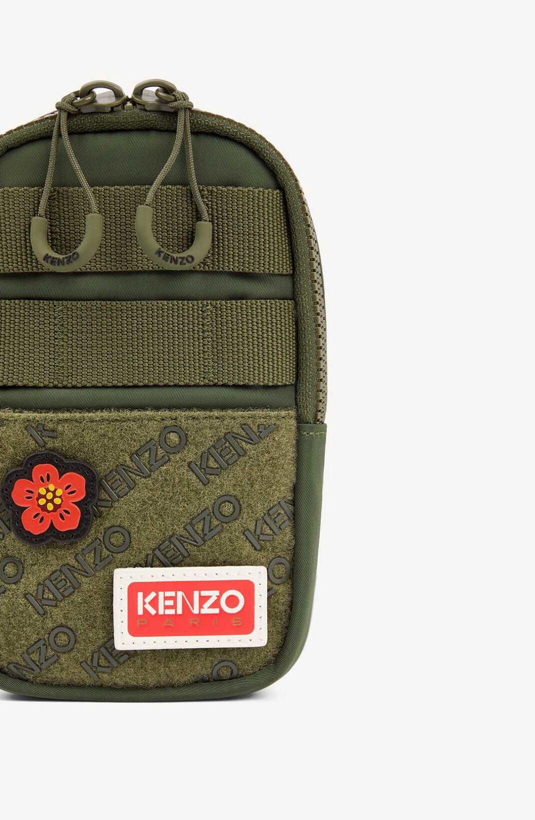 KENZO Jungle phone pocket with cross-body strap - 3