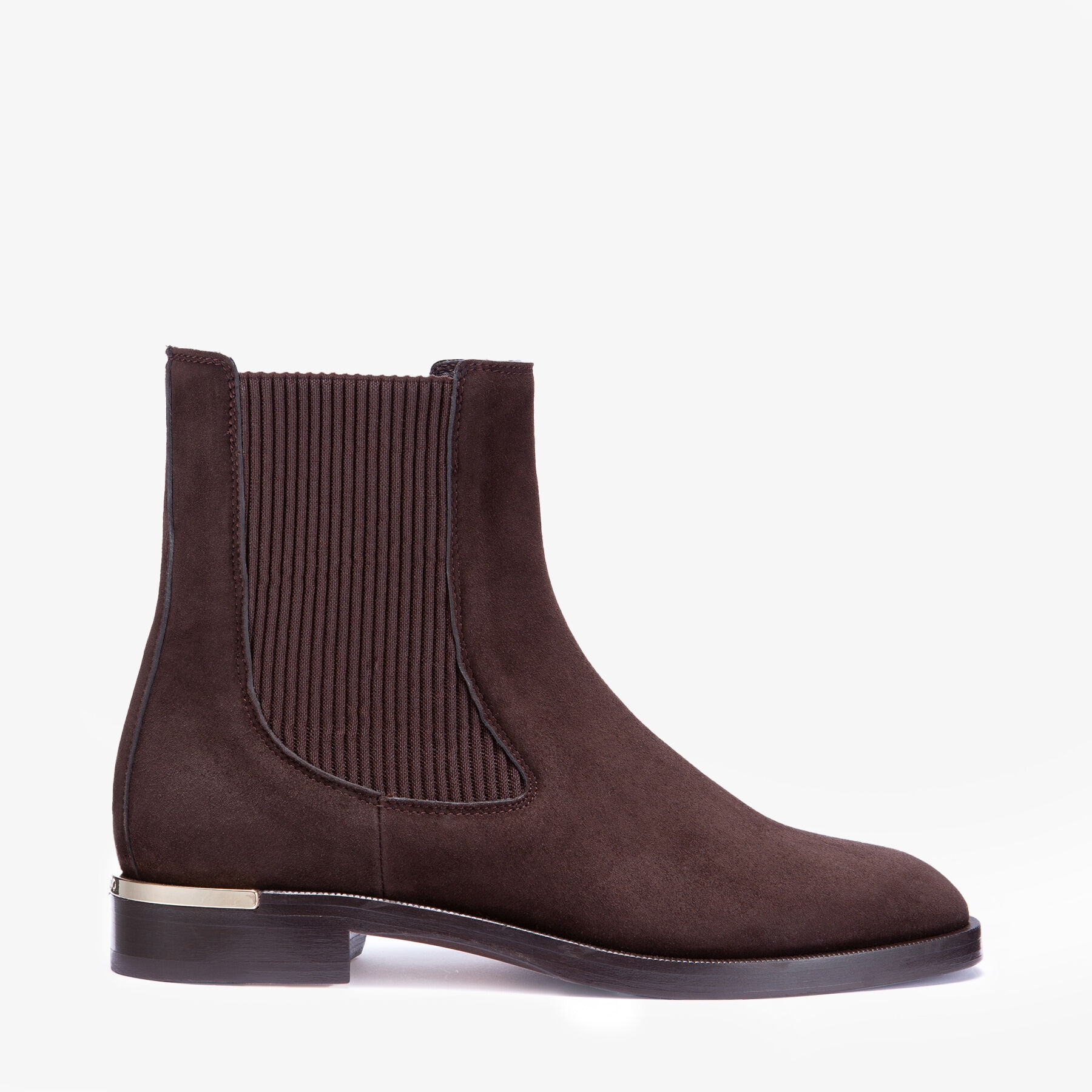 Thessaly 20
Coffee Suede Ankle Boots - 1