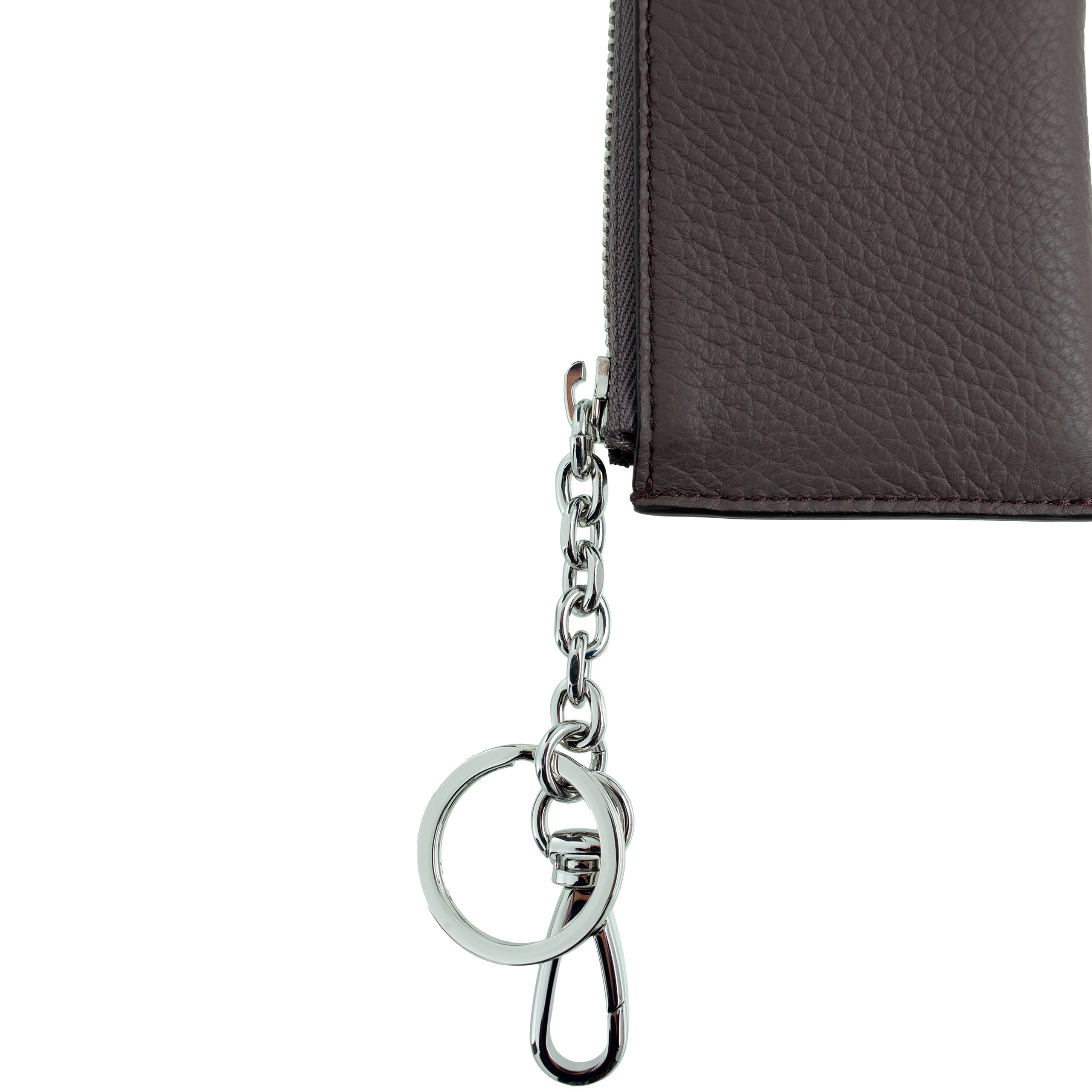 GRAY LEATHER WALLET - 5