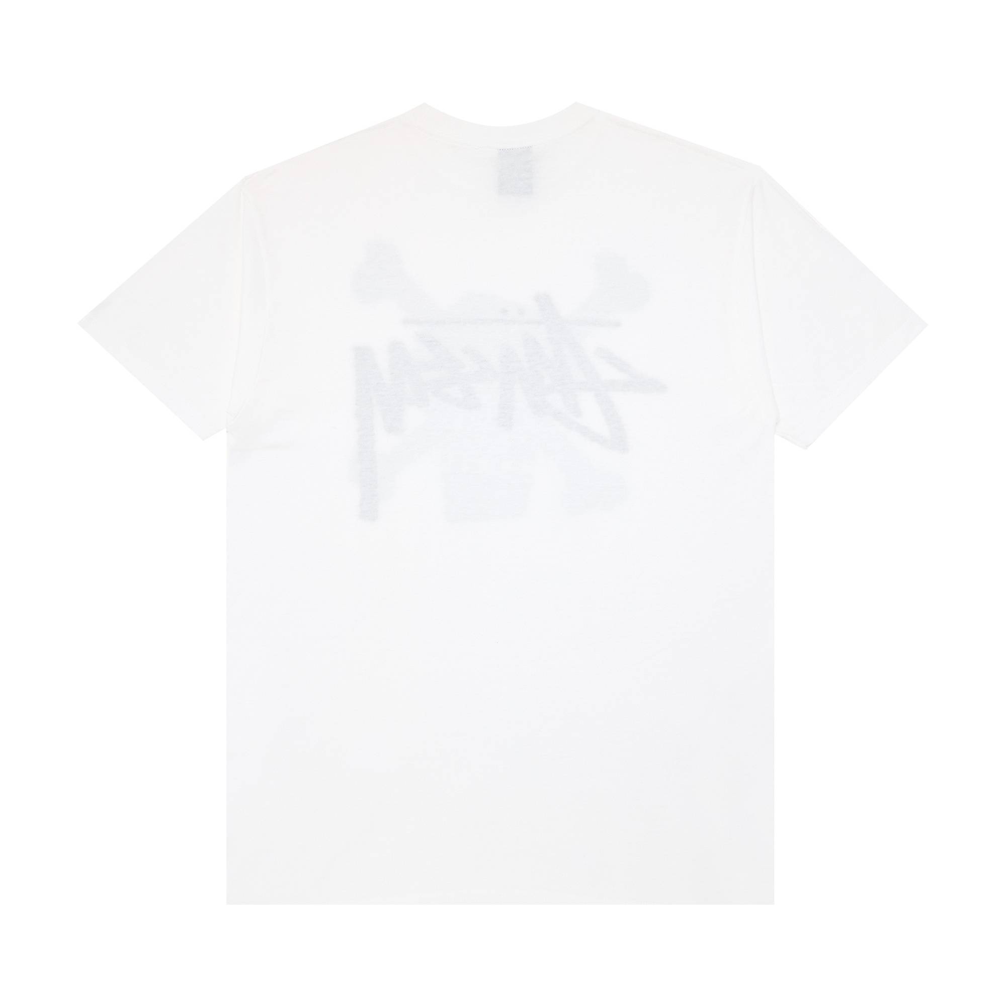 Stussy Paisley Skull Tee 'White/Black' - 2