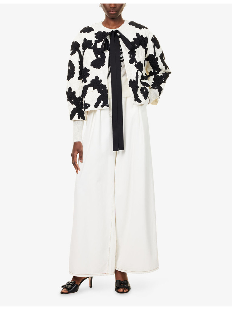 Erdem Floral Jacquard Woven Jacket outlook