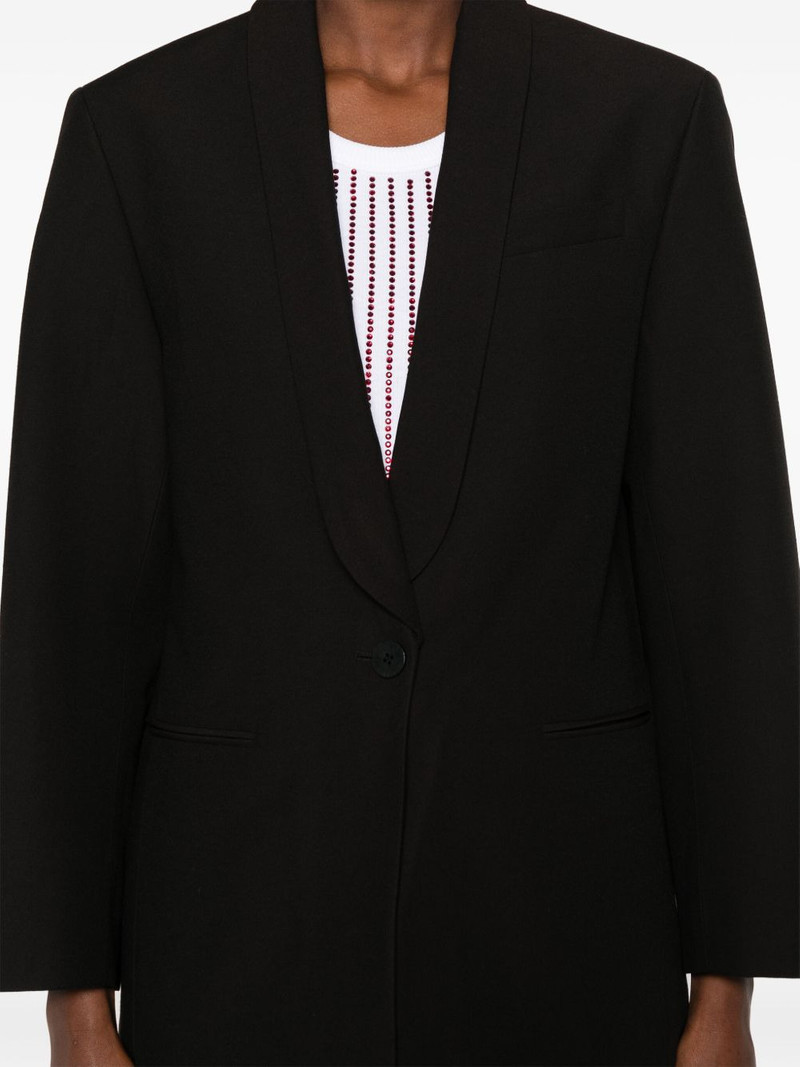 logo-appliqué blazer 5