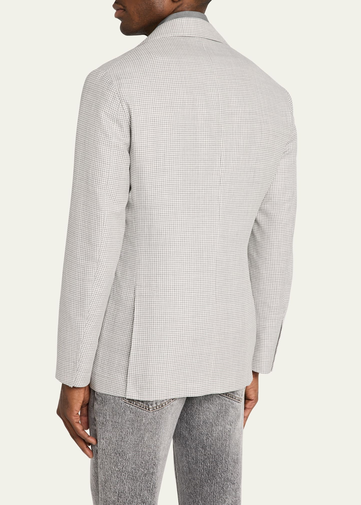 Men's Houndstooth Sport Coat - 3