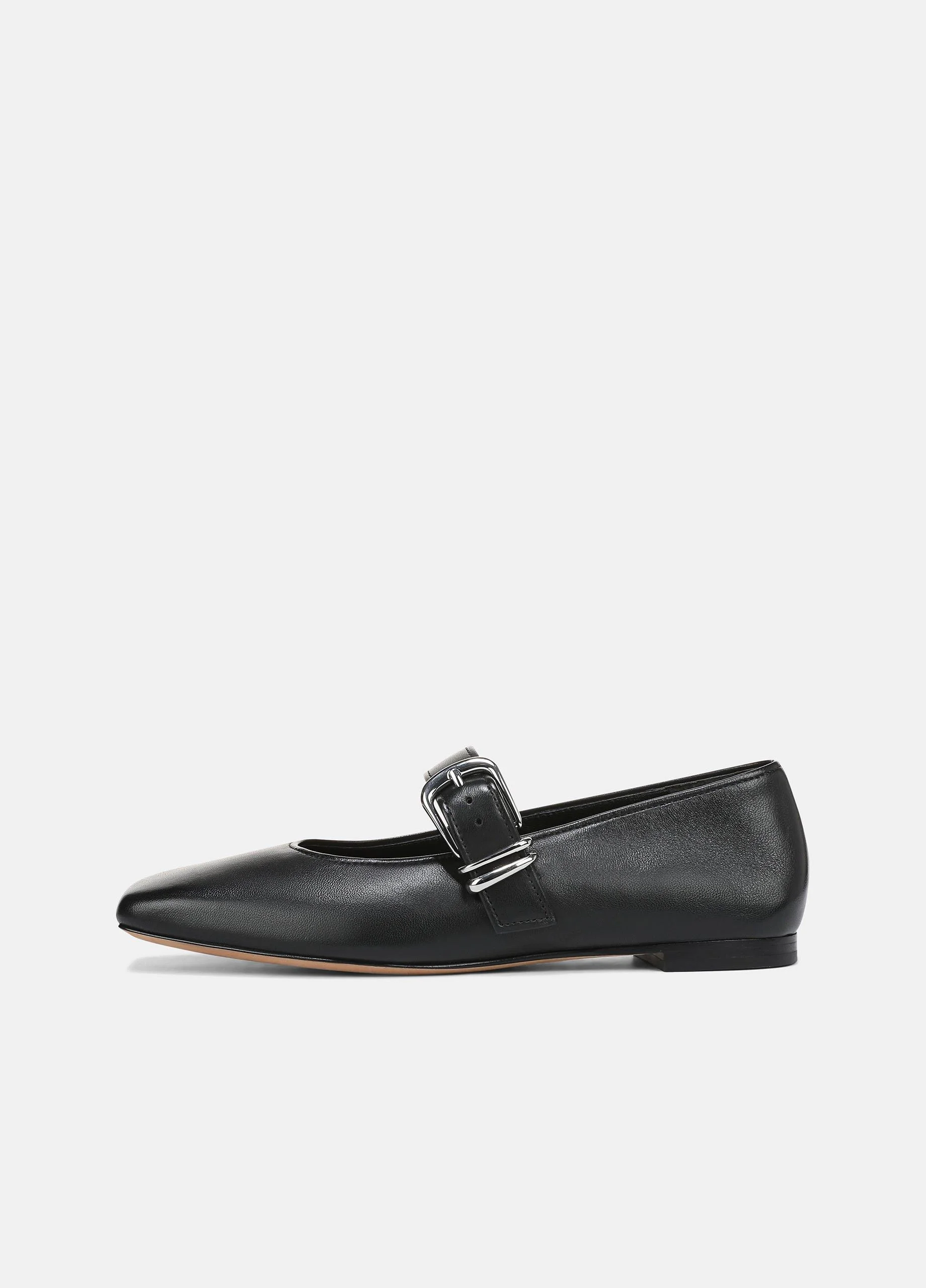 Daniela Leather Mary Jane Flat - 1