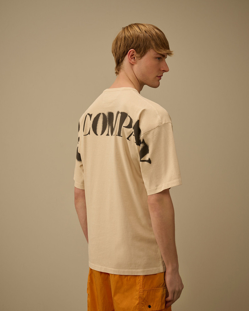 1020 Jersey Short Sleeve Stencil T-Shirt 4