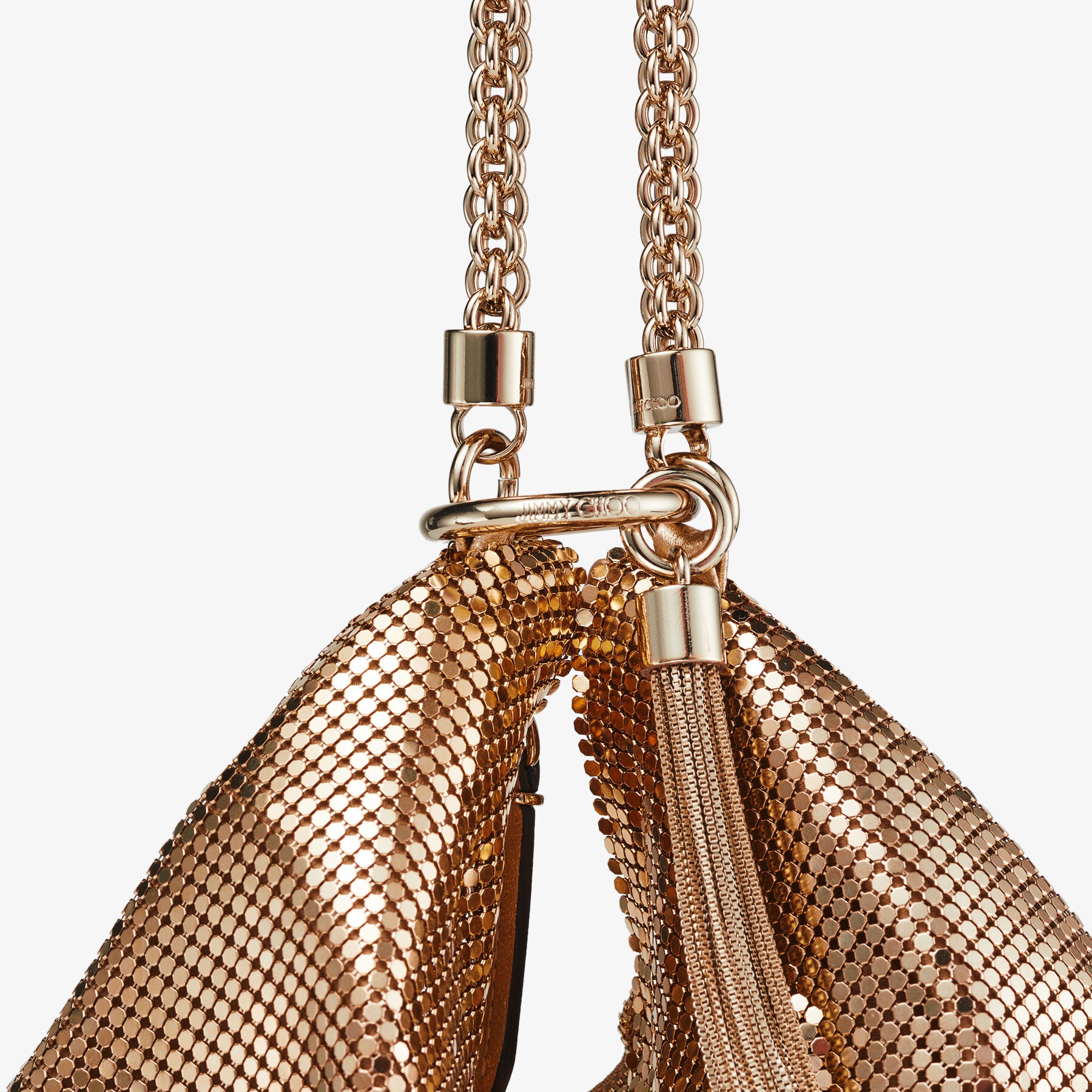 Callie Mini
Gold Mesh Mini Clutch Bag - 3