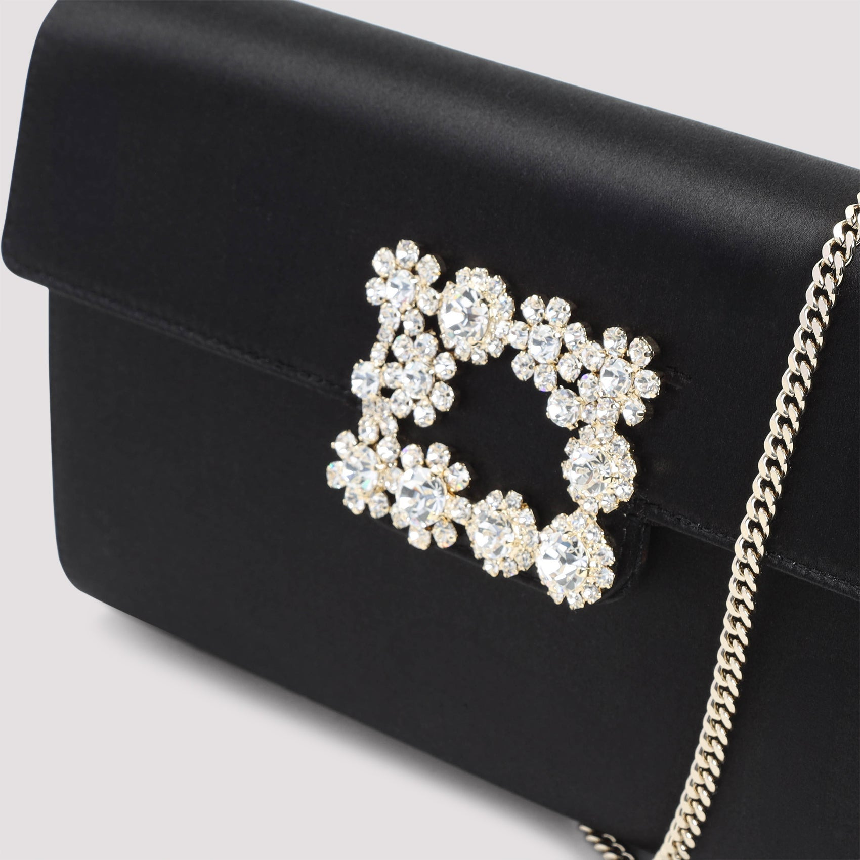 Roger Vivier Envelope Flap Flower Buckle Handbag Women - 3