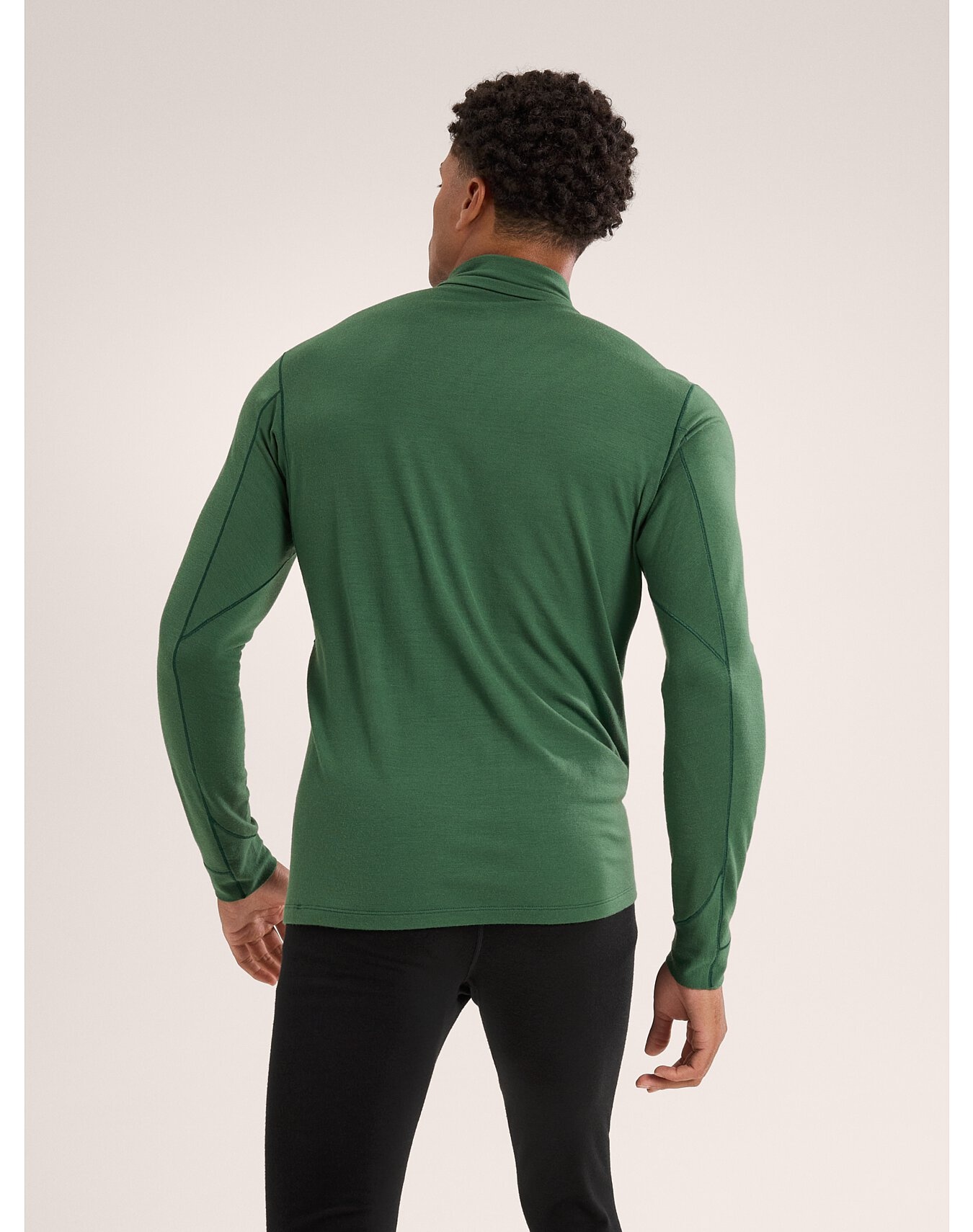 Rho Merino Wool Zip Neck - 5