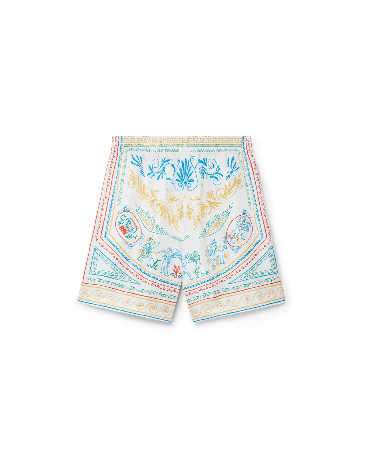Crayon Vase Silk Shorts - 2