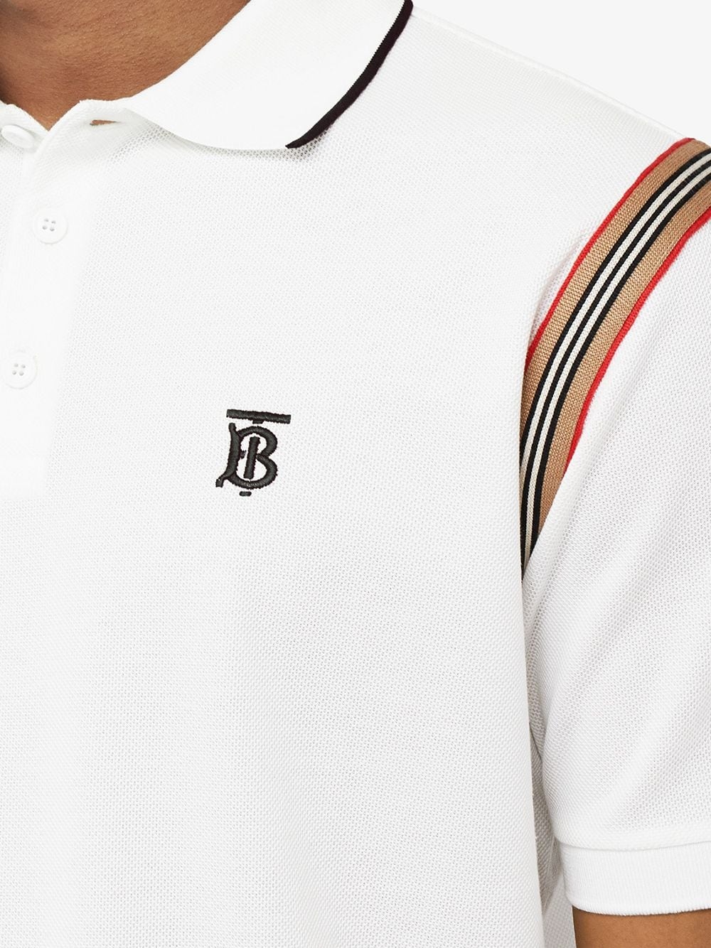 Icon Stripe trimmed polo shirt - 5