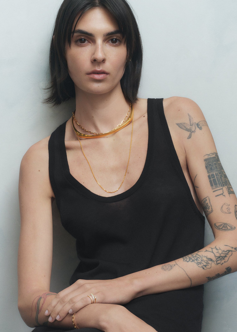 Totême Forzatina necklace 18kt gold outlook