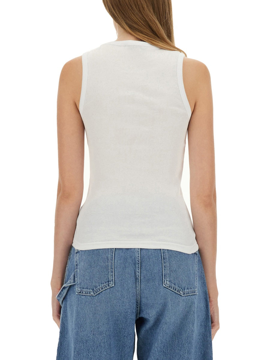 "Anchor Jwa" Logo Tank Top - 3