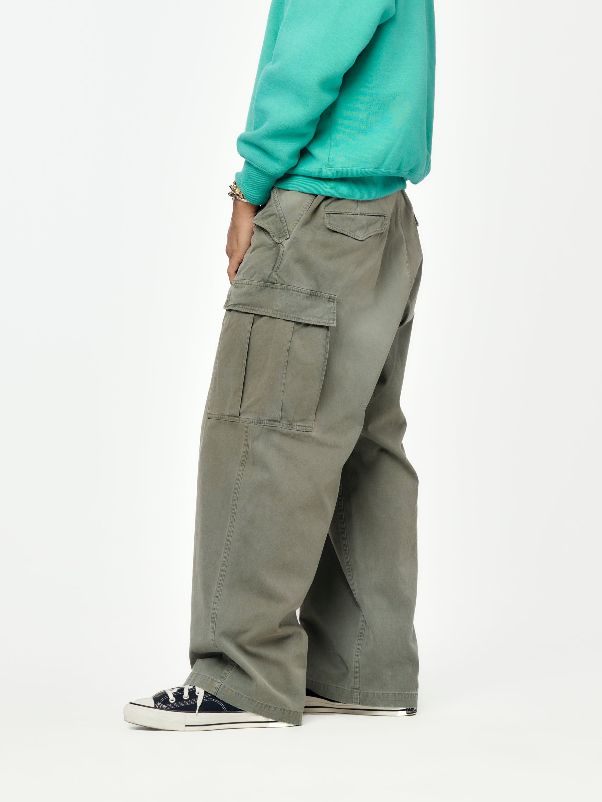 VINTAGE M-51 PANTS (SAGE) - 2