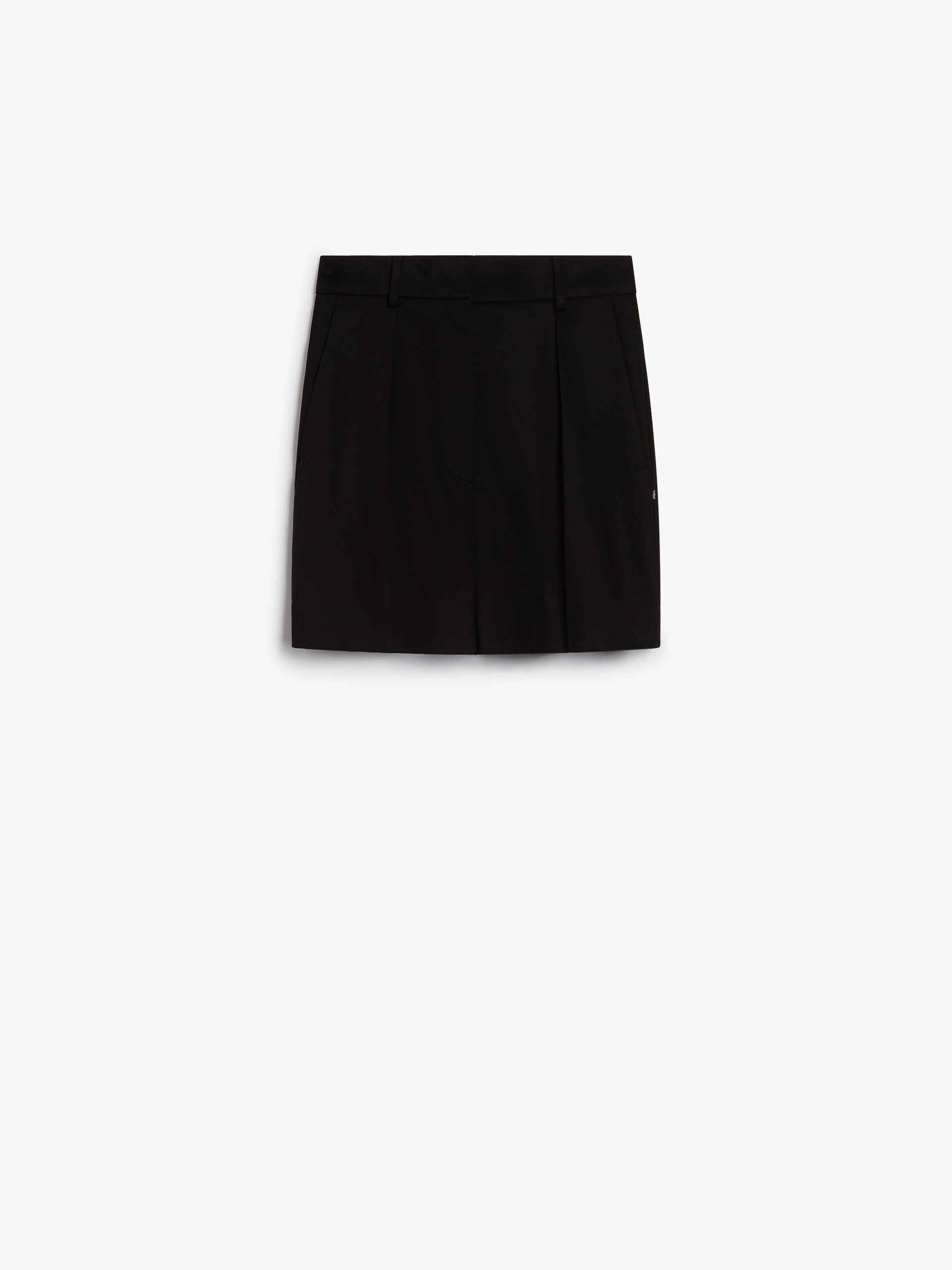 UNICO12 Stretch gabardine shorts - 1