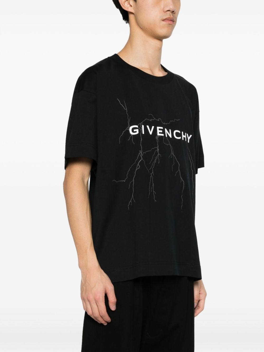 logo-print cotton T-shirt - 3