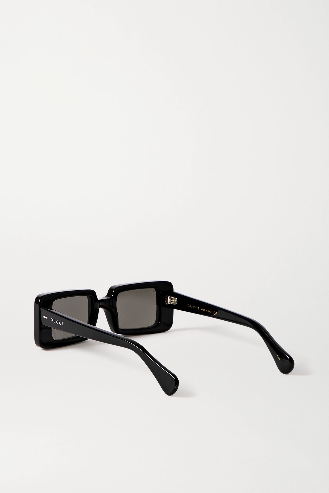 Square-frame acetate sunglasses - 3