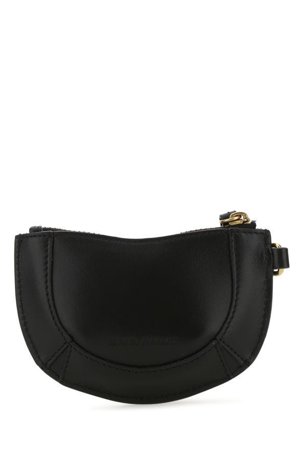 Black leather Soko coin purse - 3