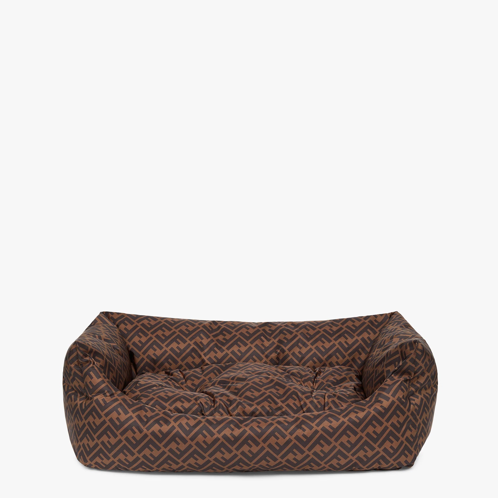 Brown nylon dog bed - 1