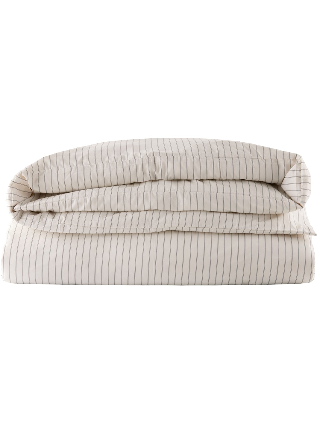 White Sateen Duvet Cover, King - 2