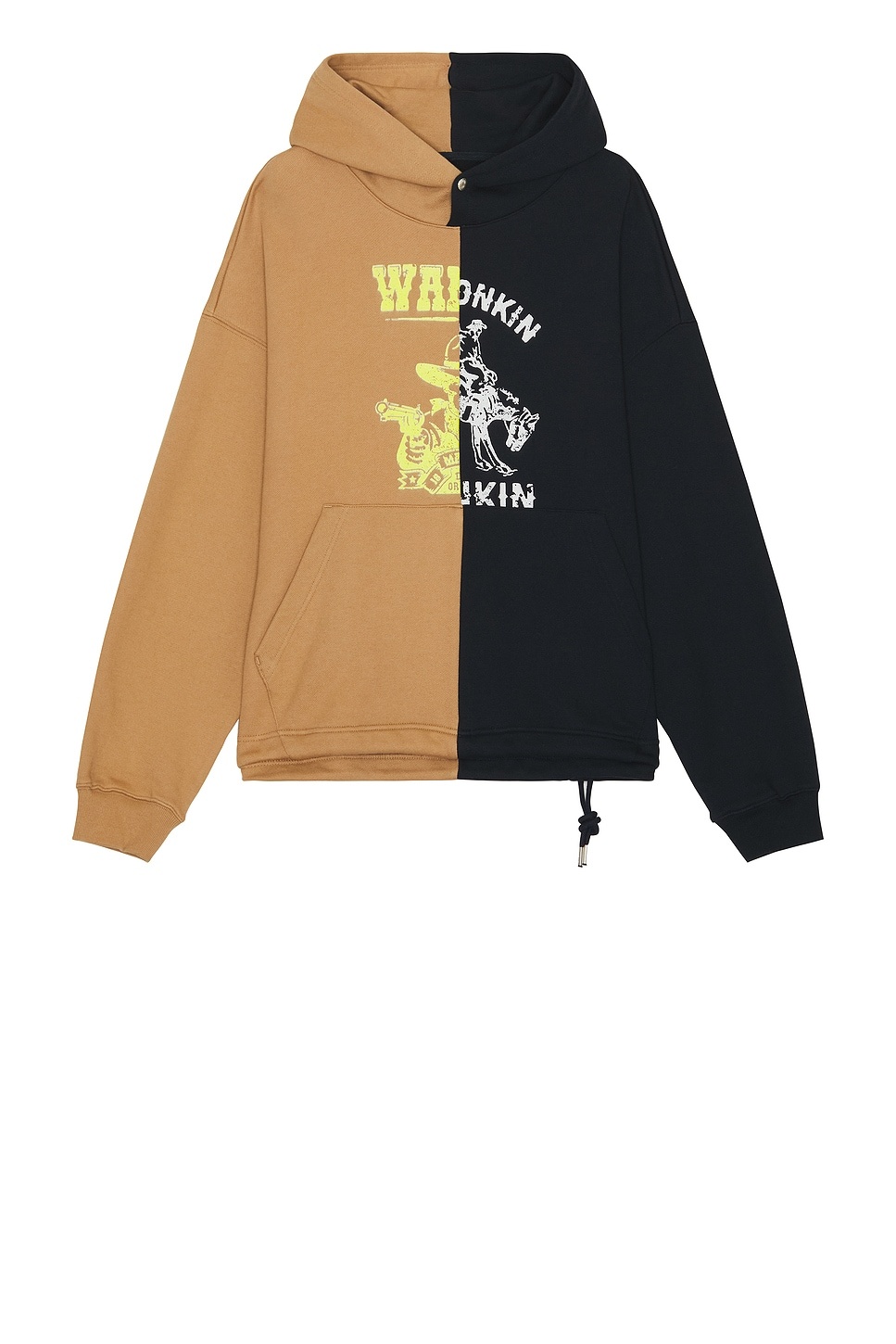 Opposition Half Panel Pullover Hoodie - 1
