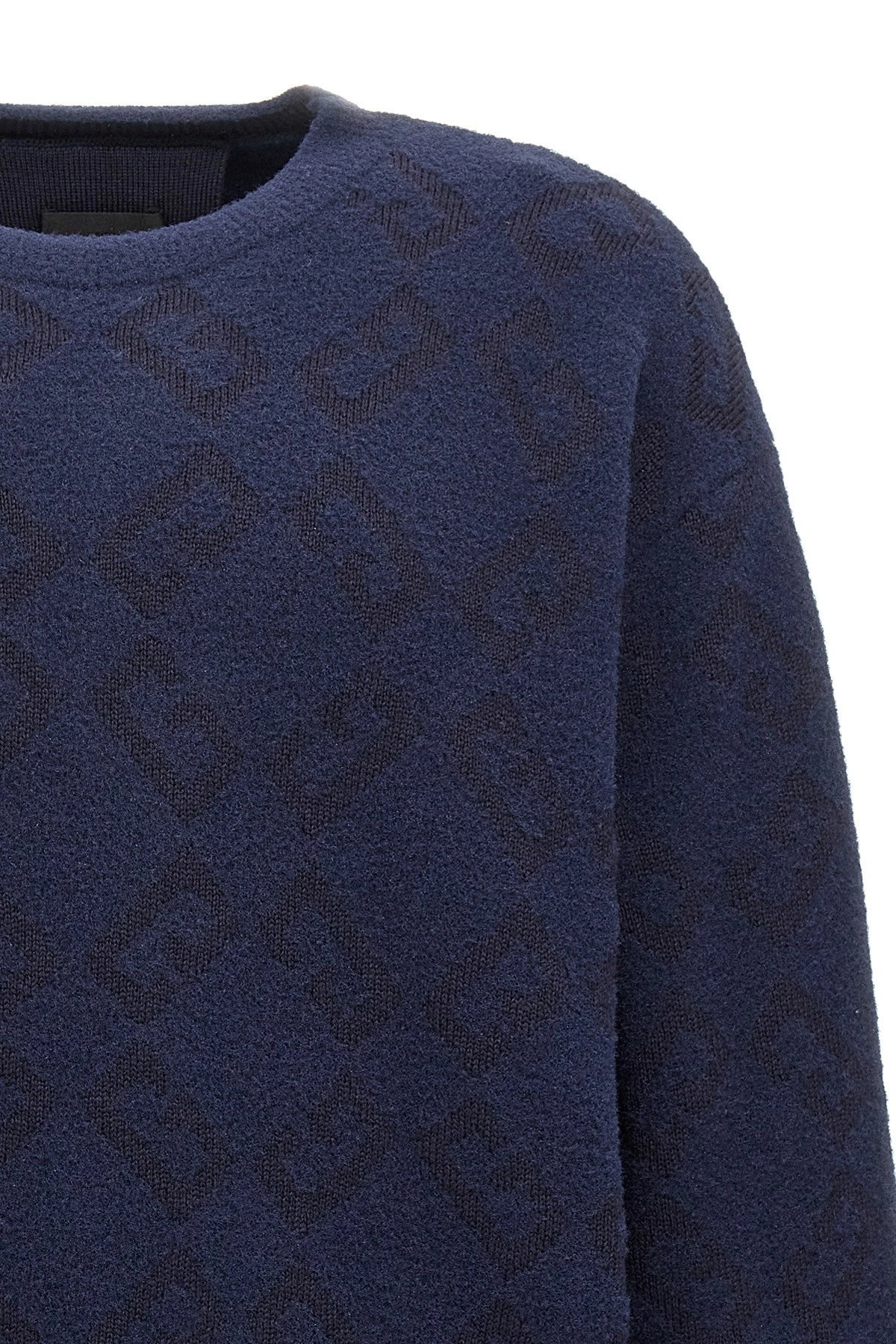 Givenchy Men Logo Embroidery Sweater - 4