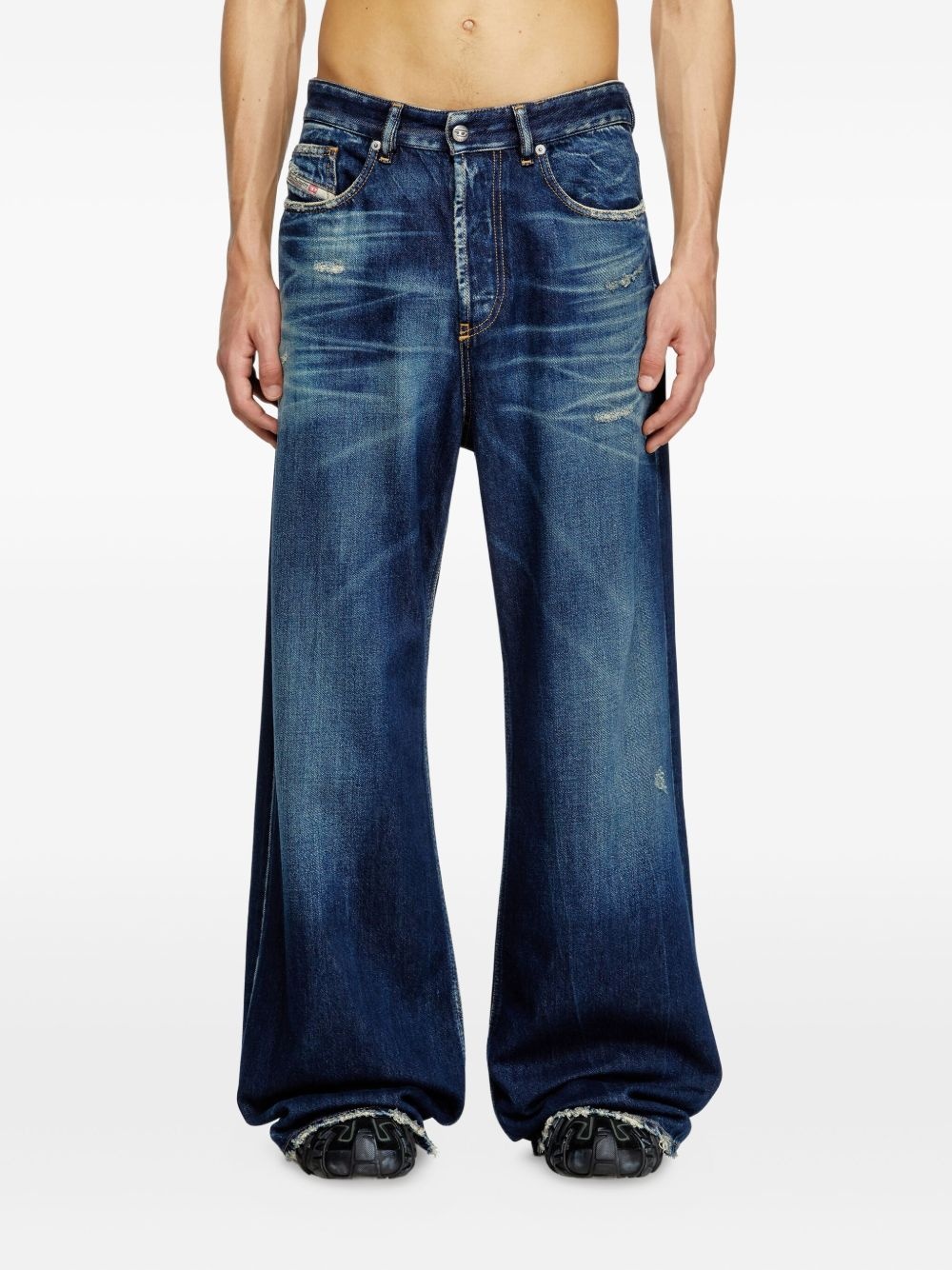 D-Rise wide-leg jeans - 3