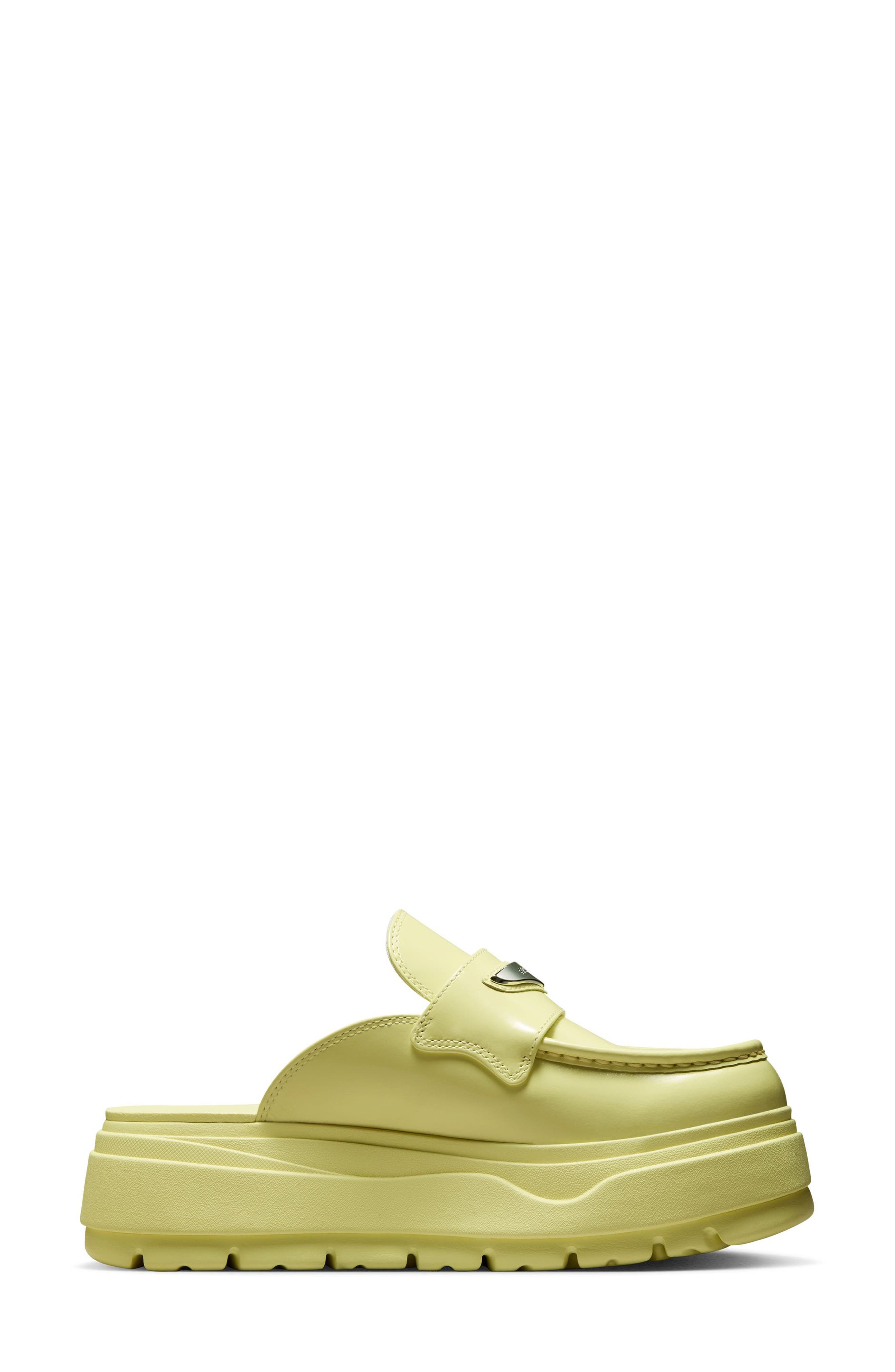 Air Jordan Loafer Mule in Luminous Green/Silver at Nordstrom - 5