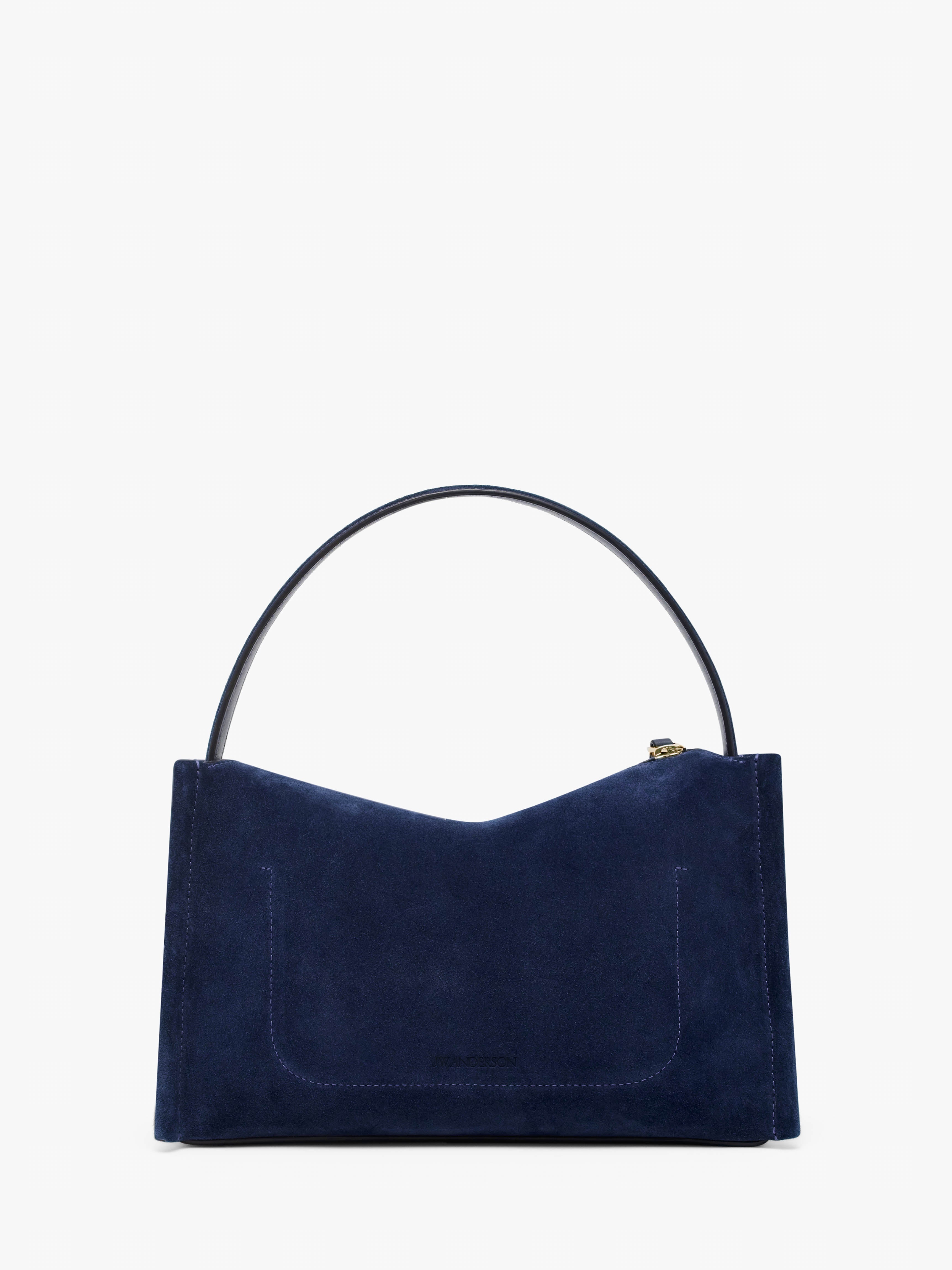 MEDIUM LOAFER BAG - SUEDE SHOULDER BAG - 4