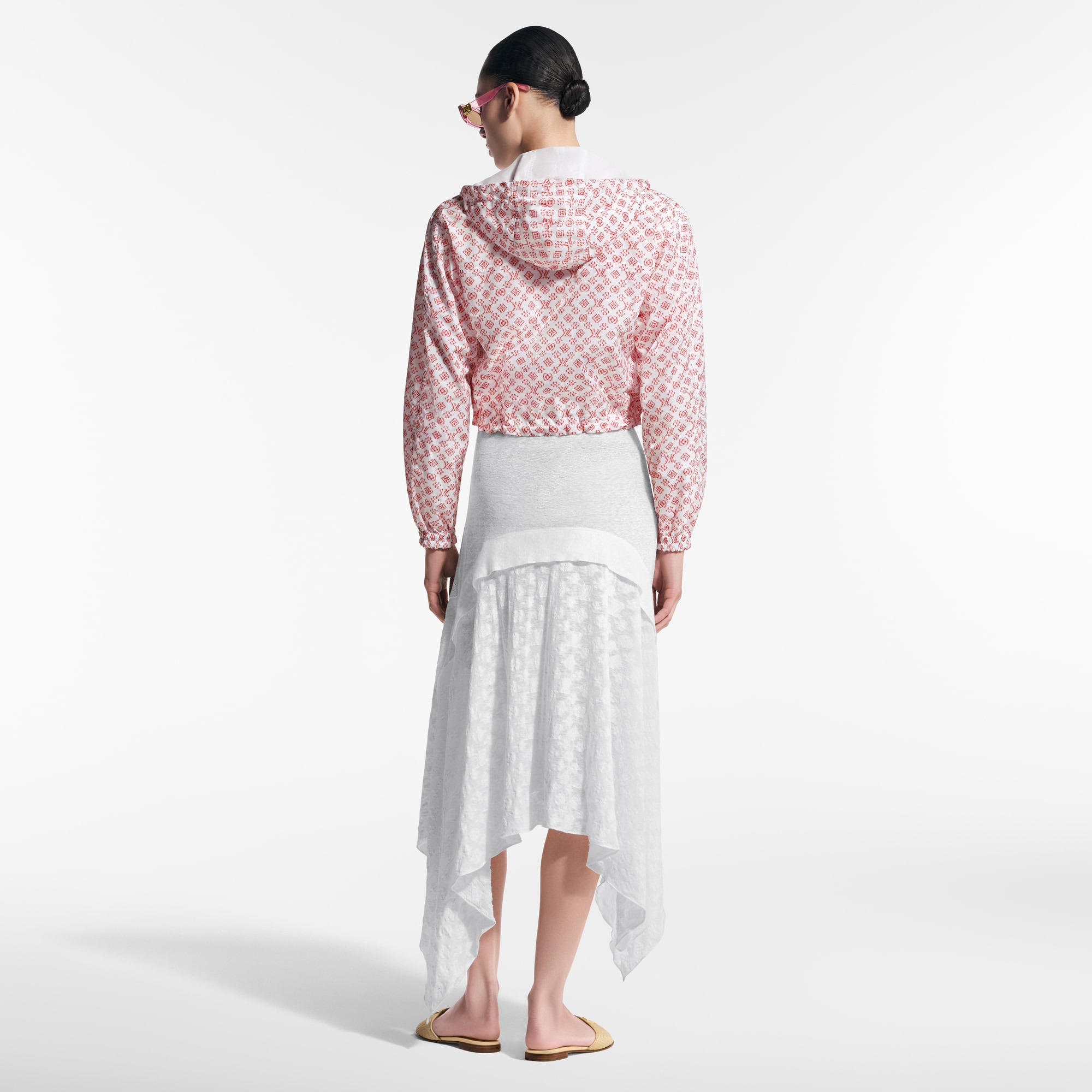 3D Monogram Hooded Parka - 3