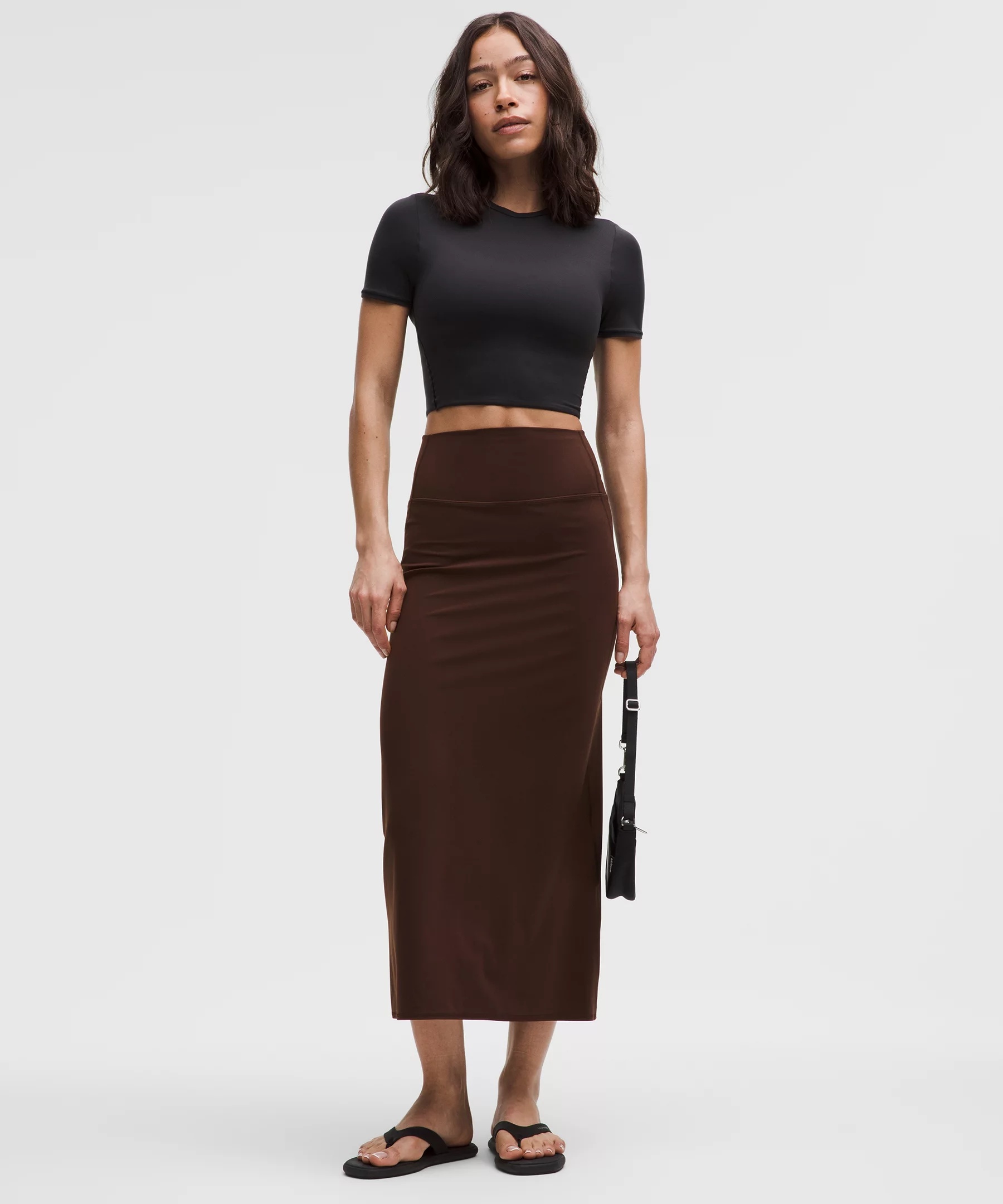 Nulu Slim-Fit High-Rise Maxi Skirt - 2