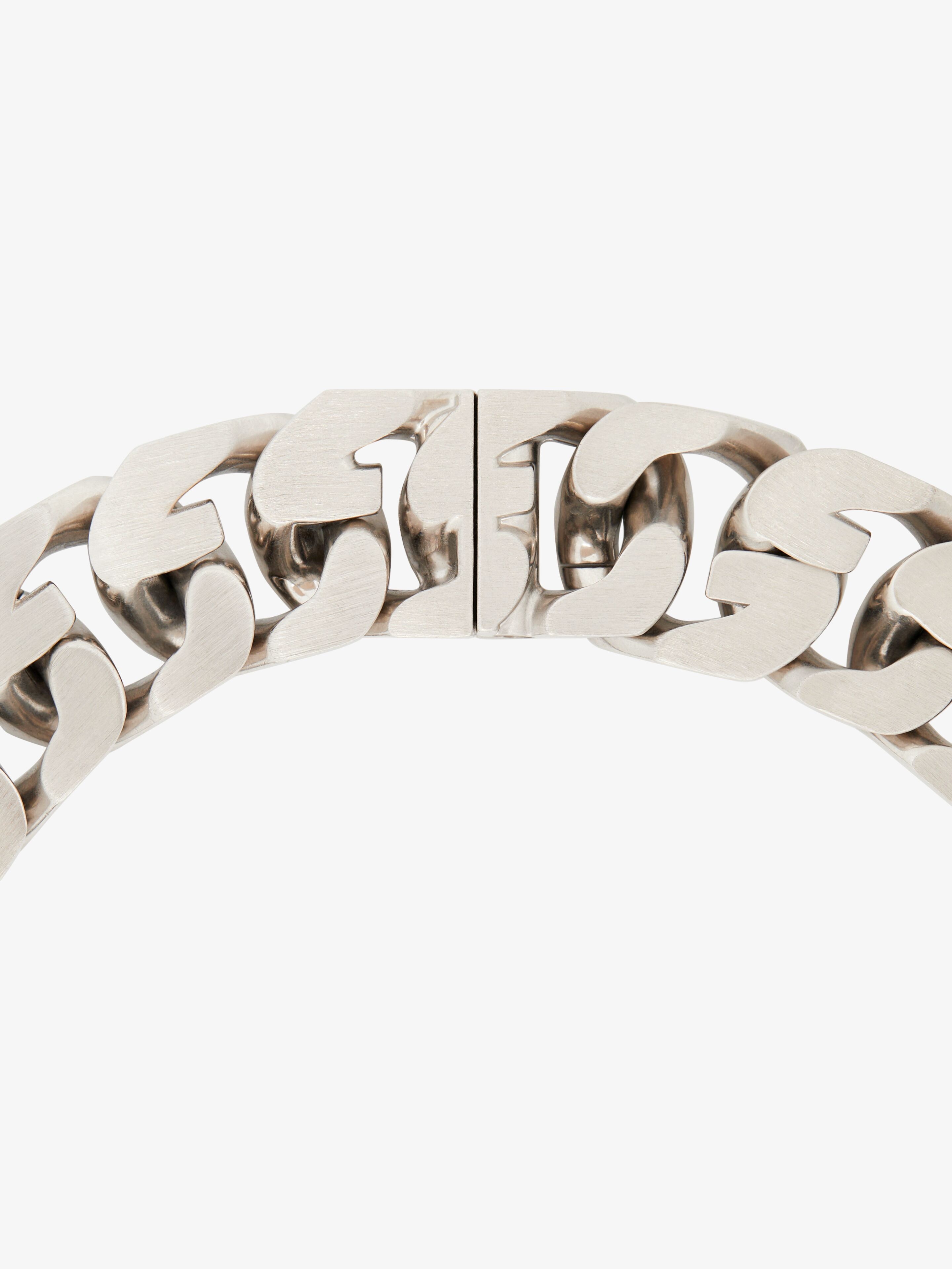MEDIUM G CHAIN NECKLACE IN METAL - 2