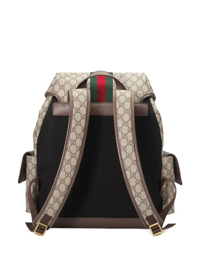 GUCCI monogram pattern backpack outlook