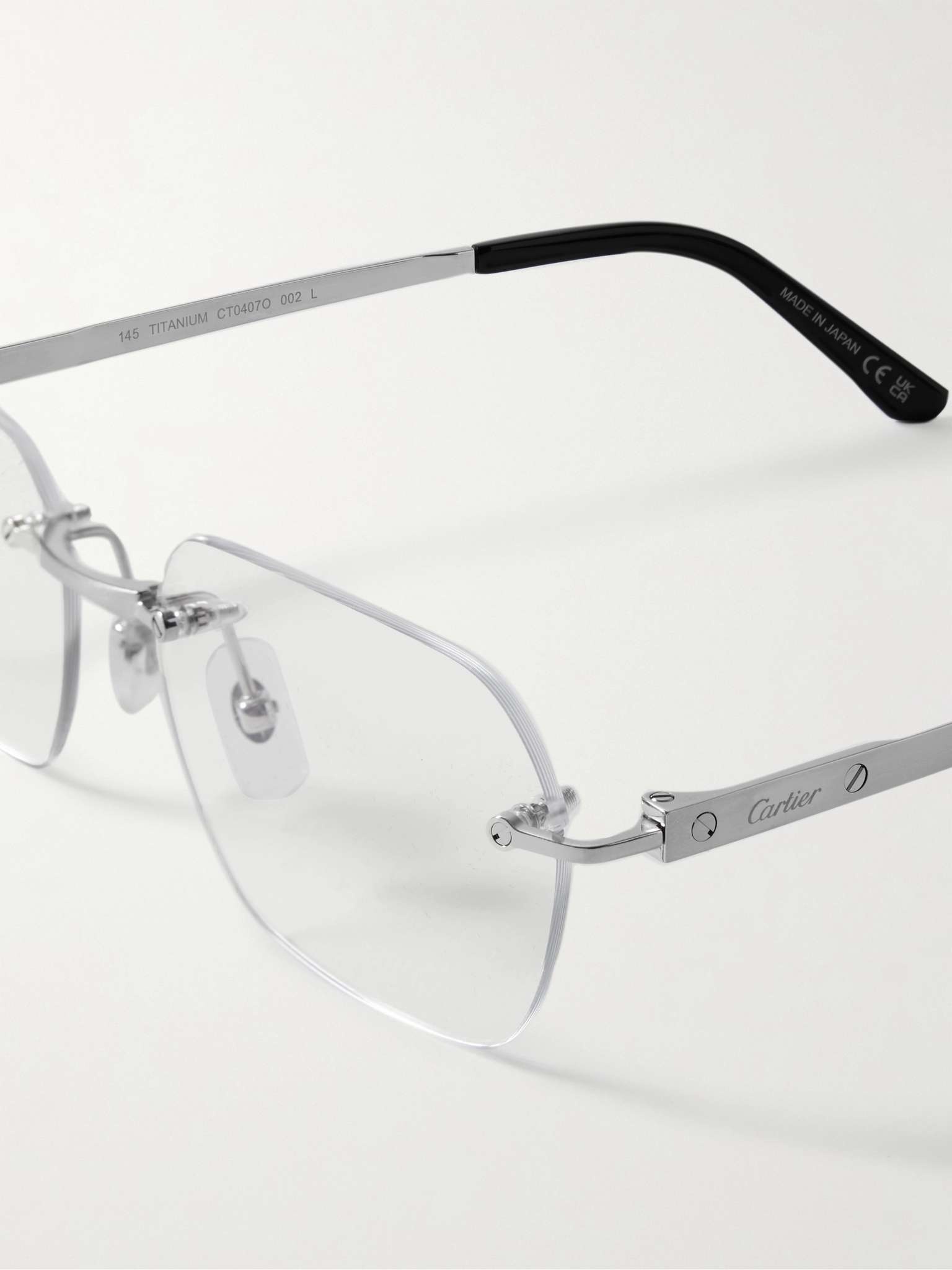 Frameless Titanium Optical Glasses - 4