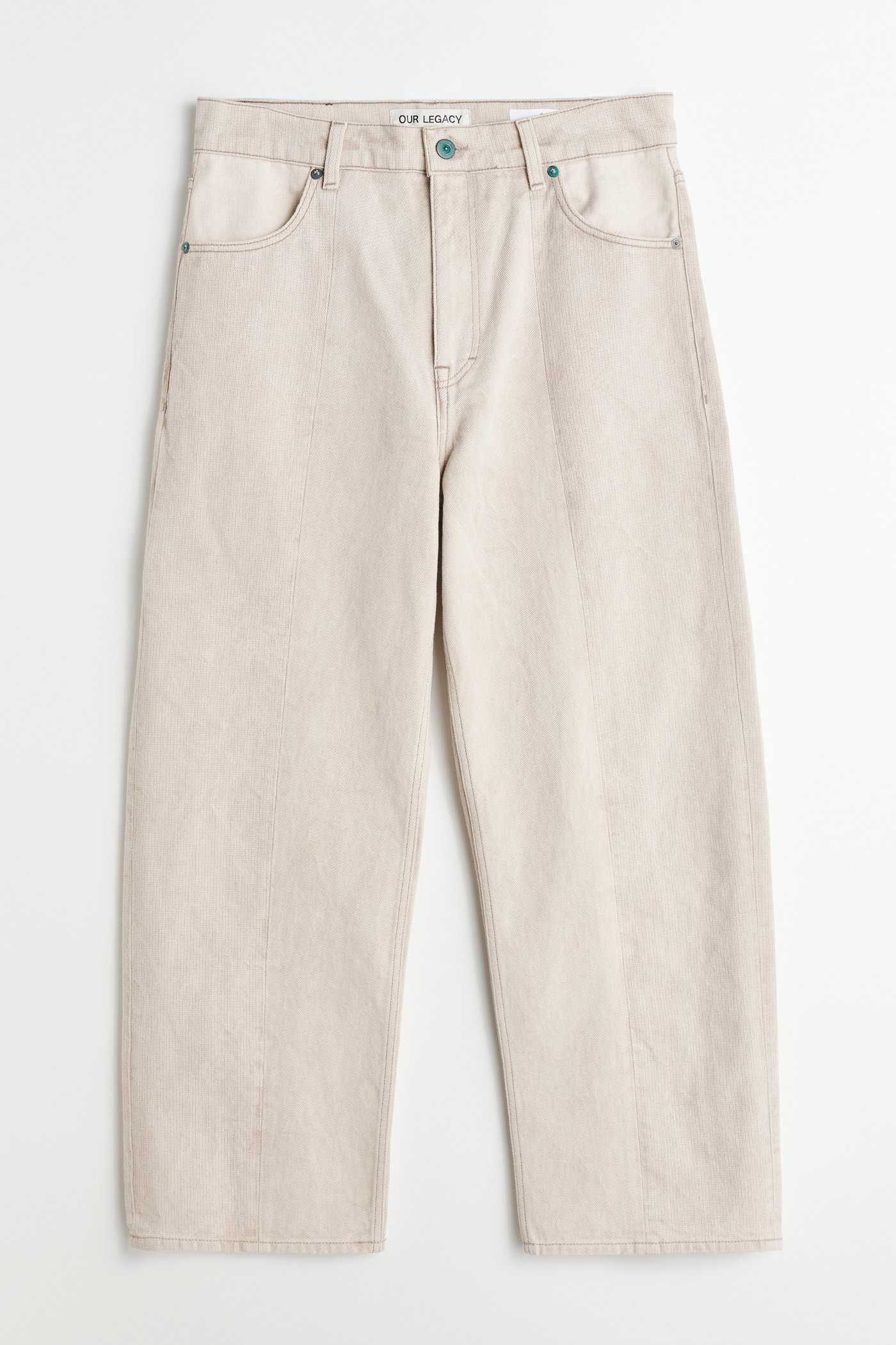 Our Legacy Fatigue Cut Ghost Attic Wash Denim | REVERSIBLE