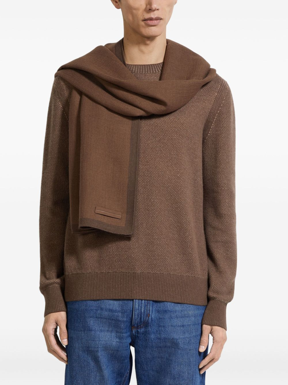 cashmere-silk scarf - 3