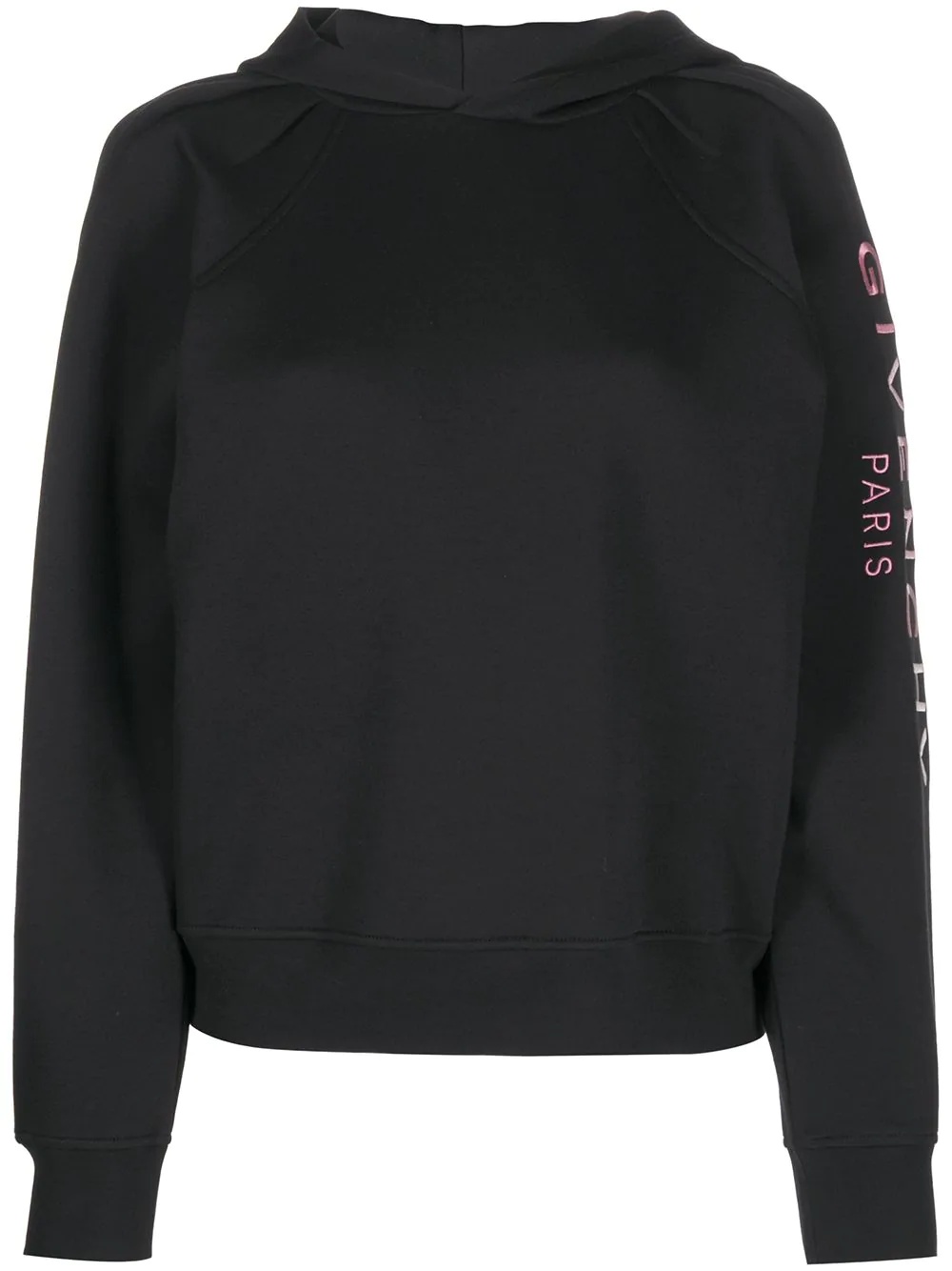 logo-print hoodie - 1