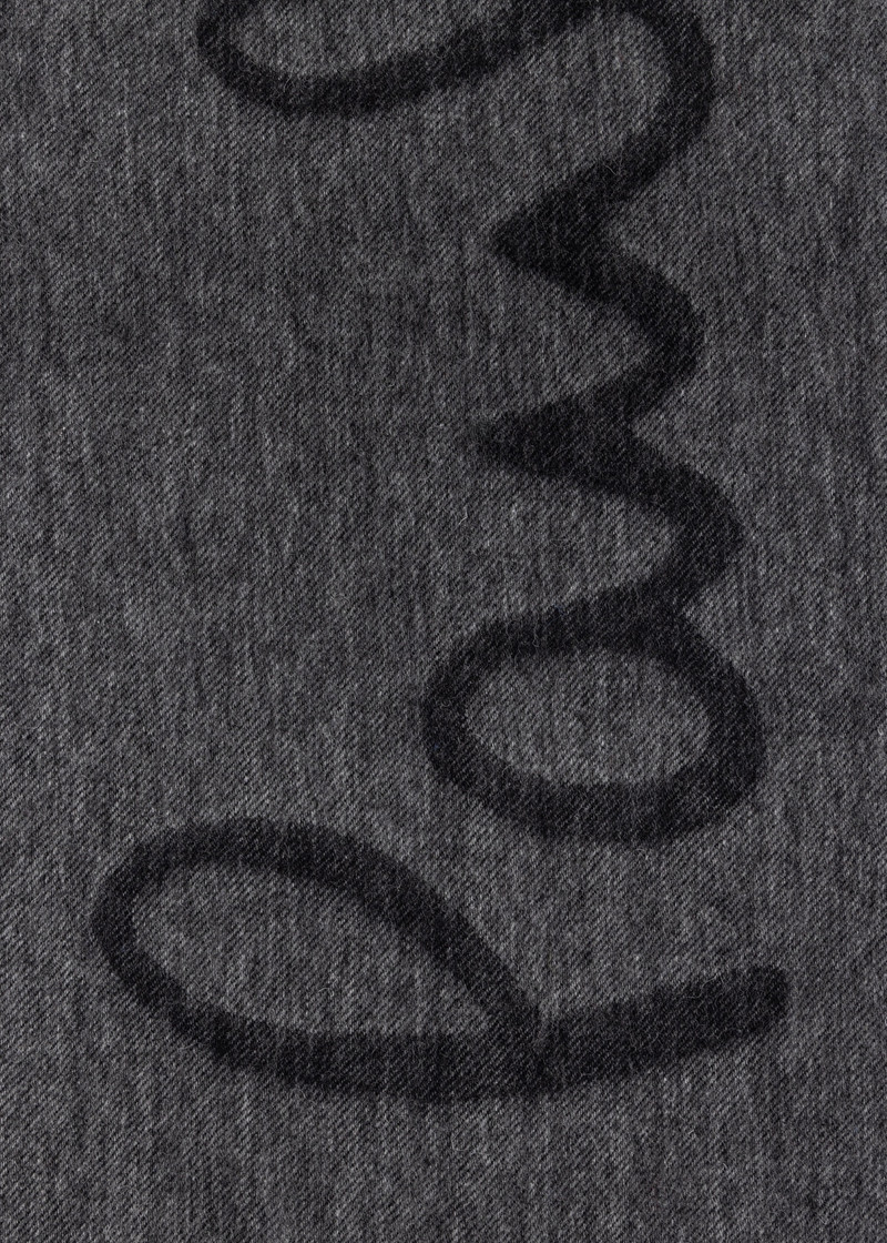 Paul Smith Black PS Paul Smith Logo Scarf outlook