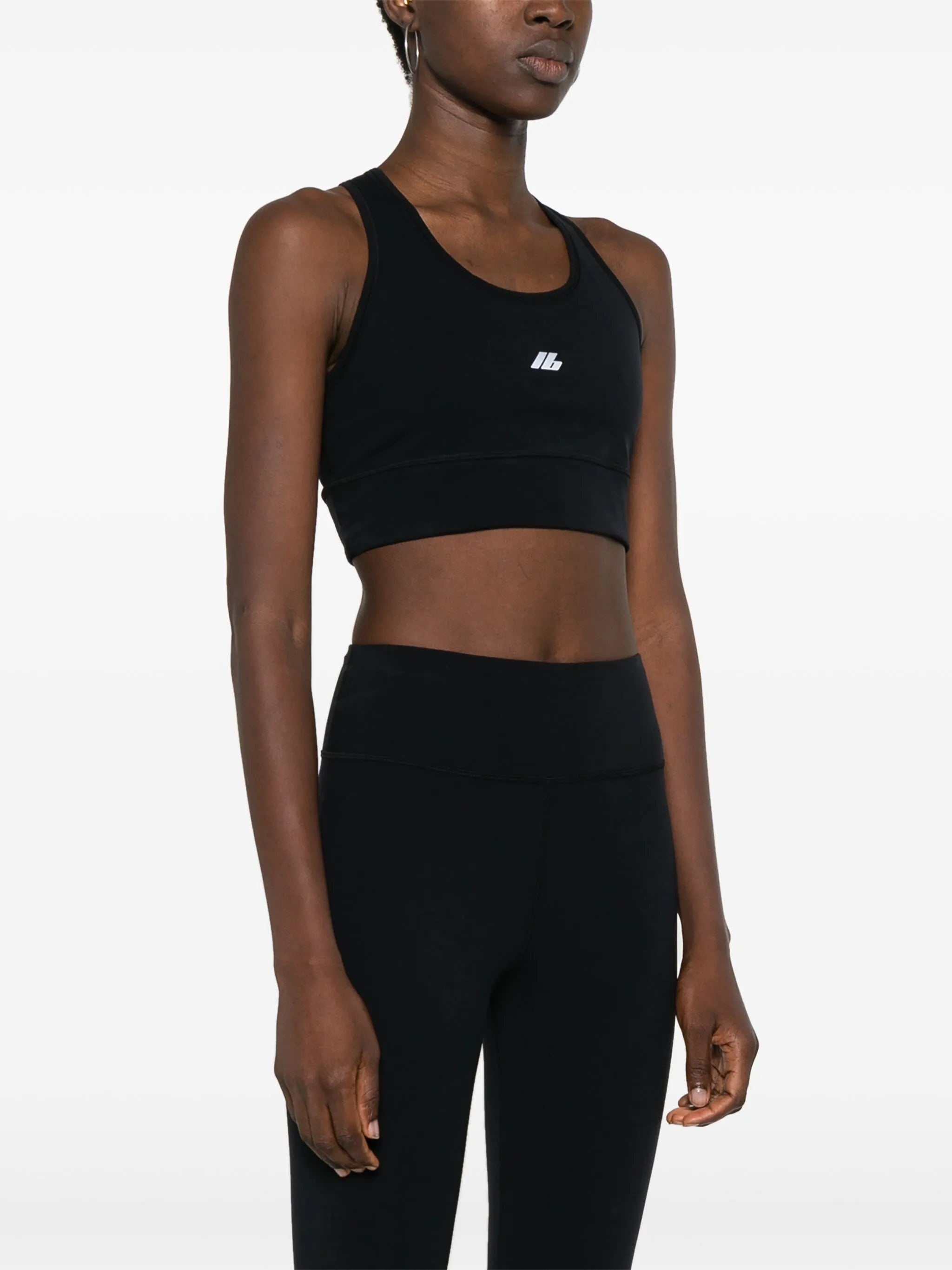 Reflective-logo Bra Top - 4