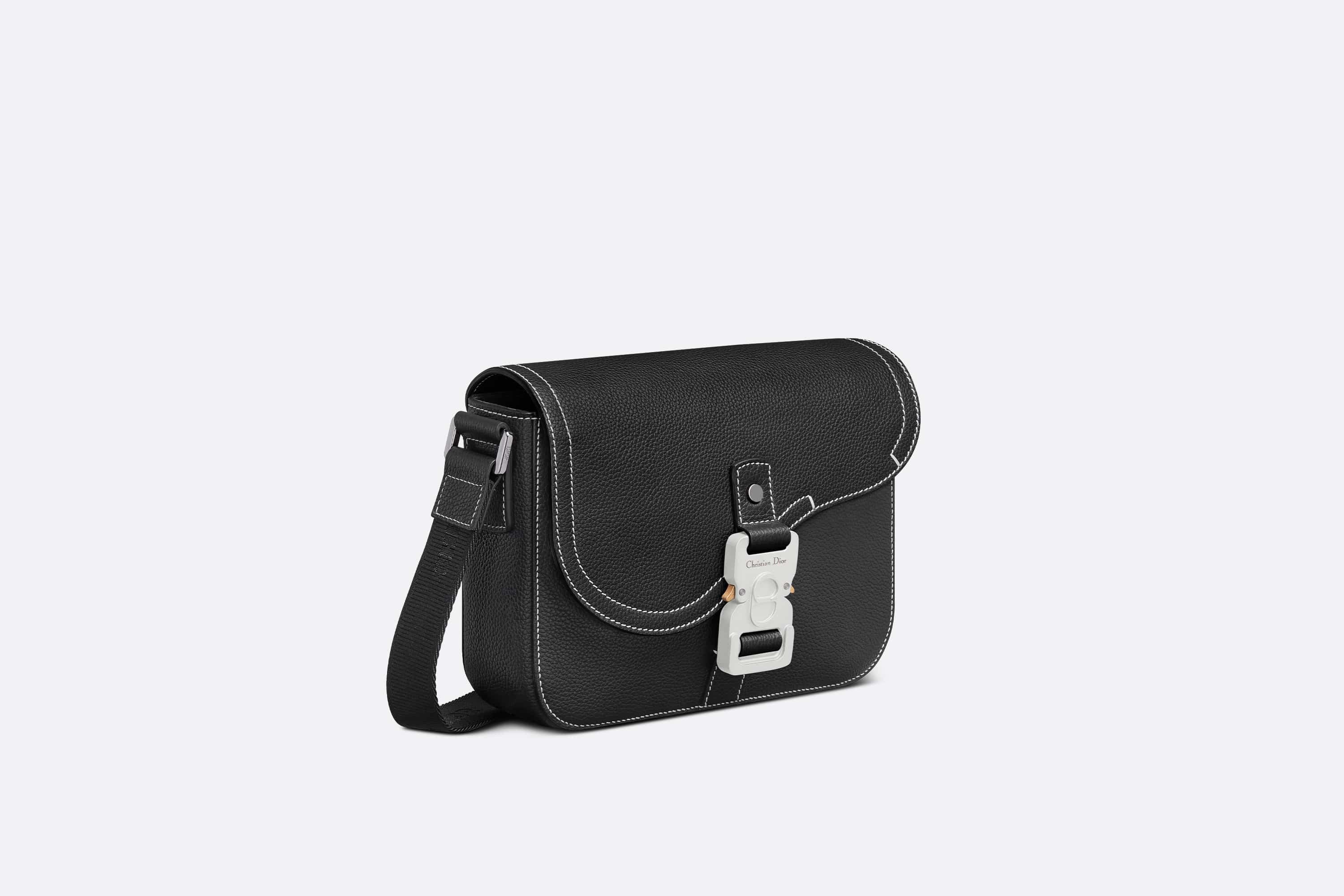 Dior Mini Saddle Bag with Strap | REVERSIBLE