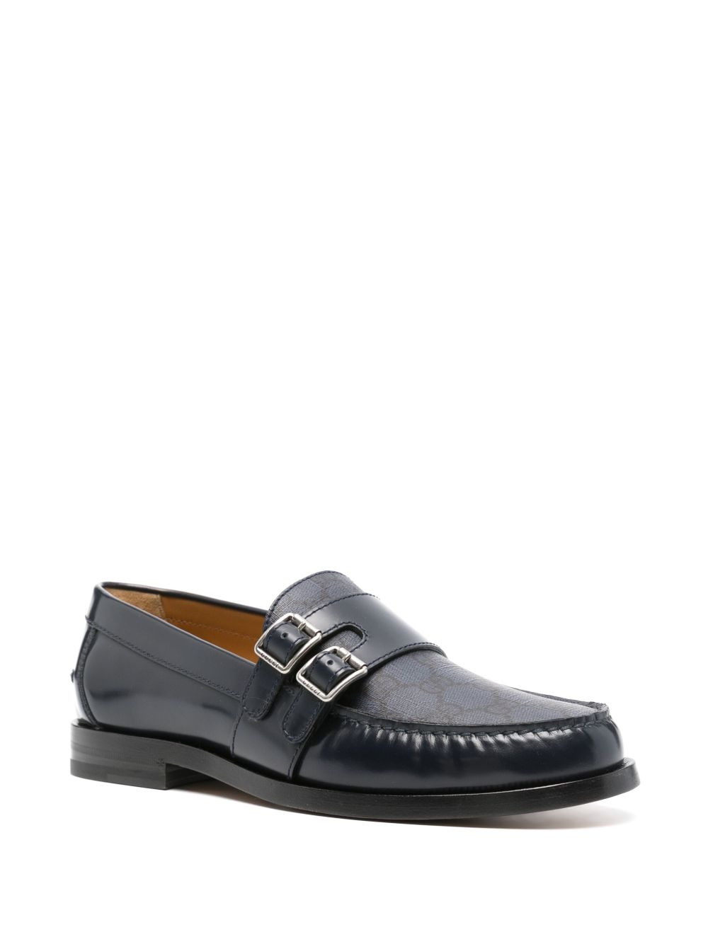GG leather loafers - 2