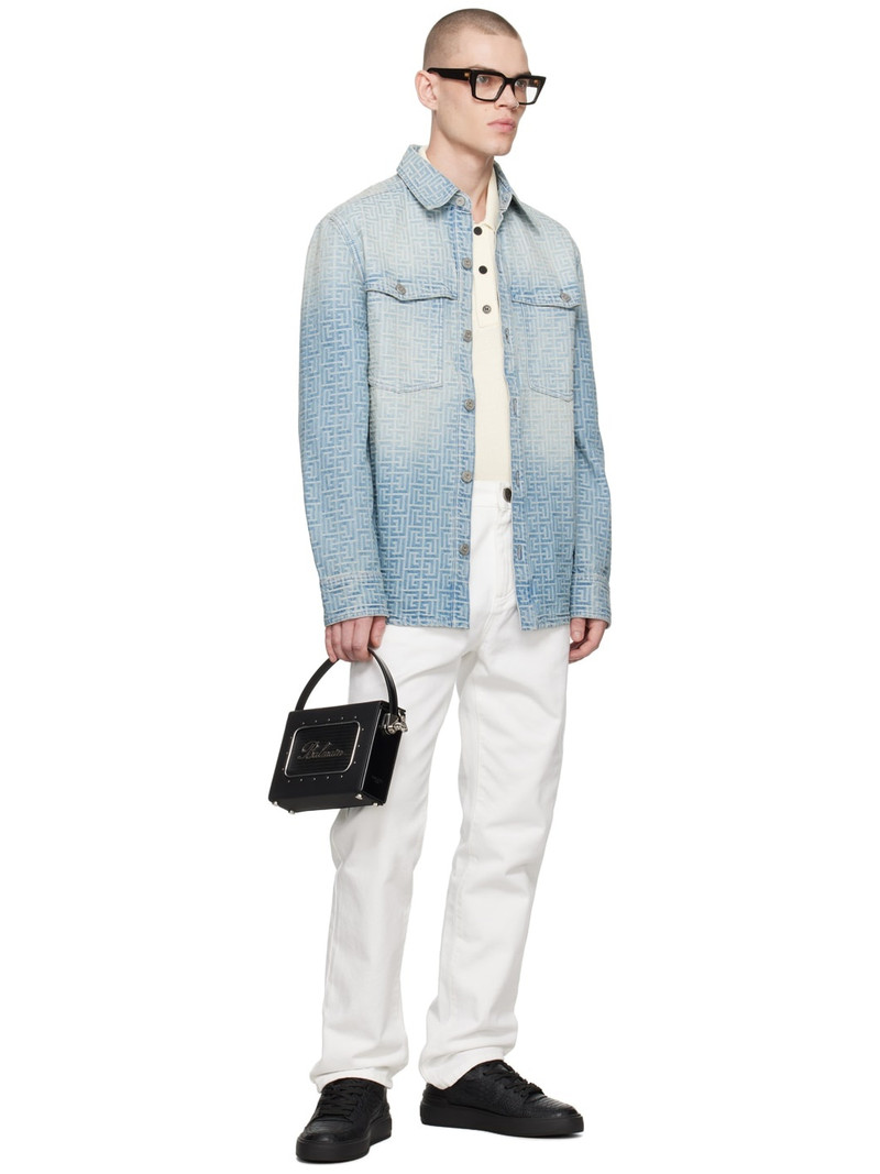 Balmain Black B-Court Flip Sneakers outlook