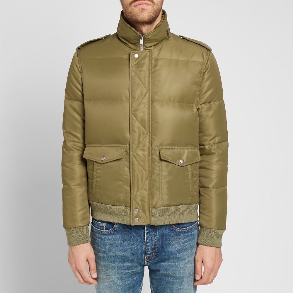 Saint Laurent Nylon Aviator Jacket - 4